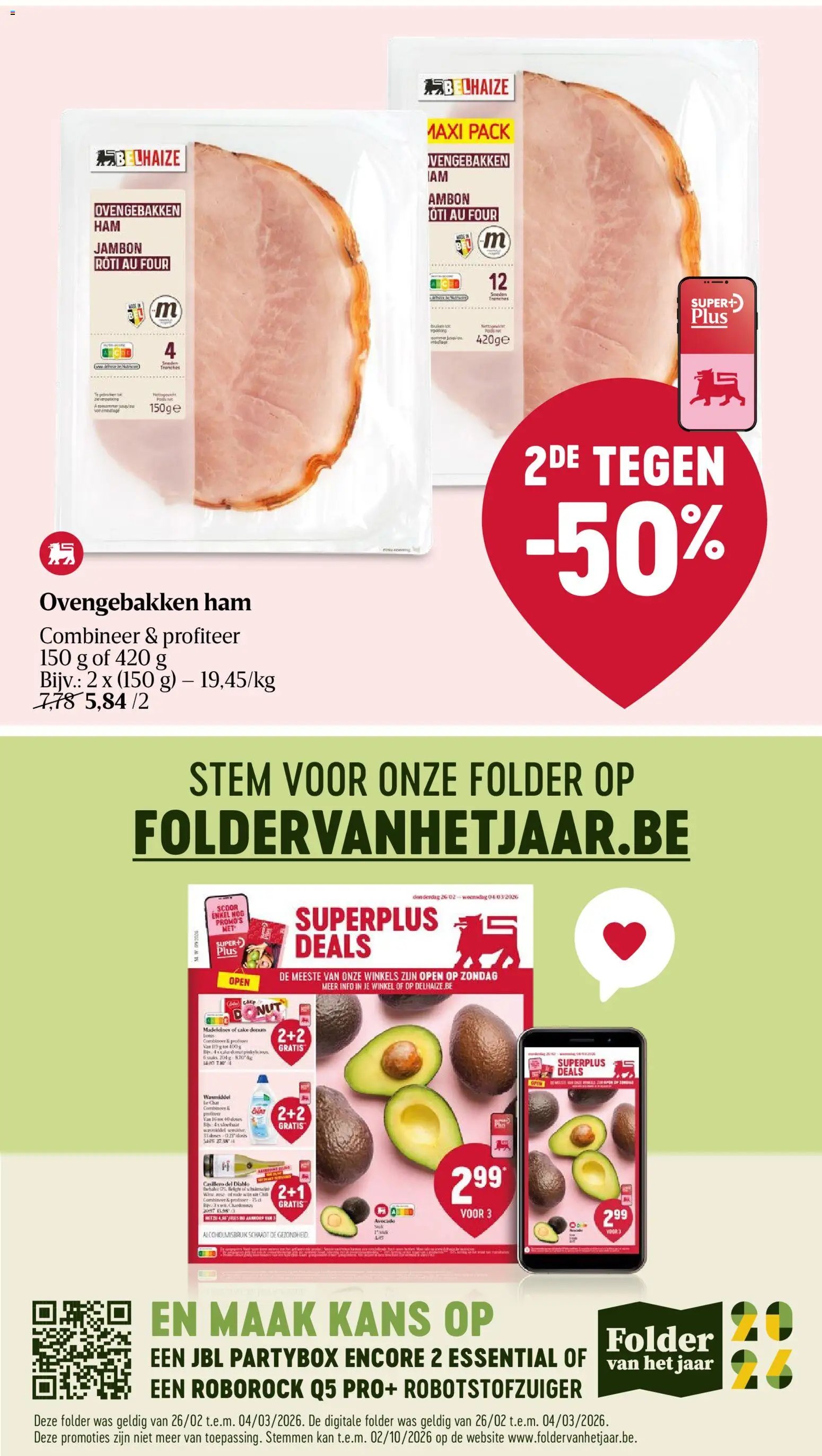 Delhaize folder van 03.09.2026 Delhaize folder week 37