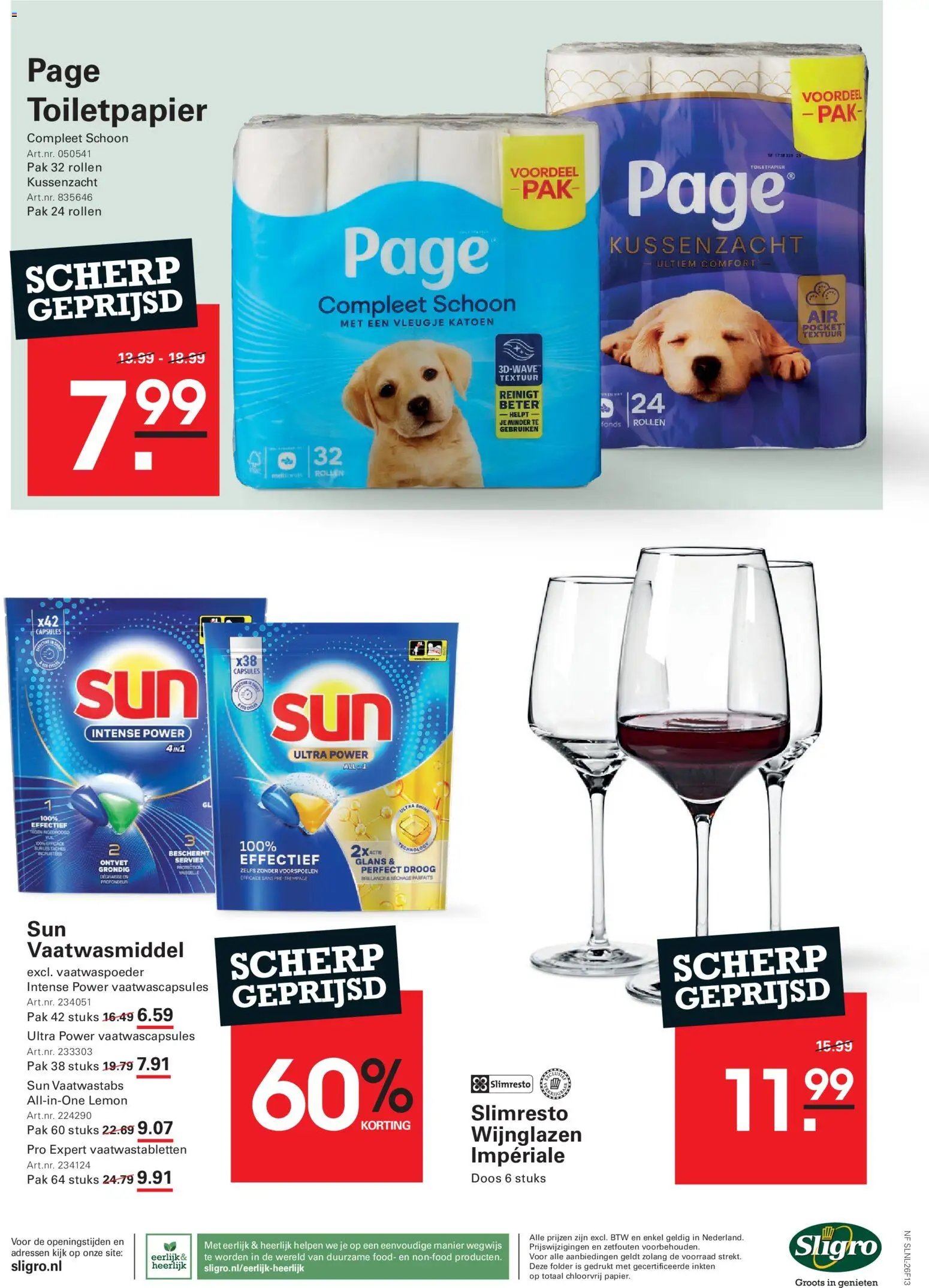 Sligro folder van 24.09.2026 Sligro Folder Non-food
