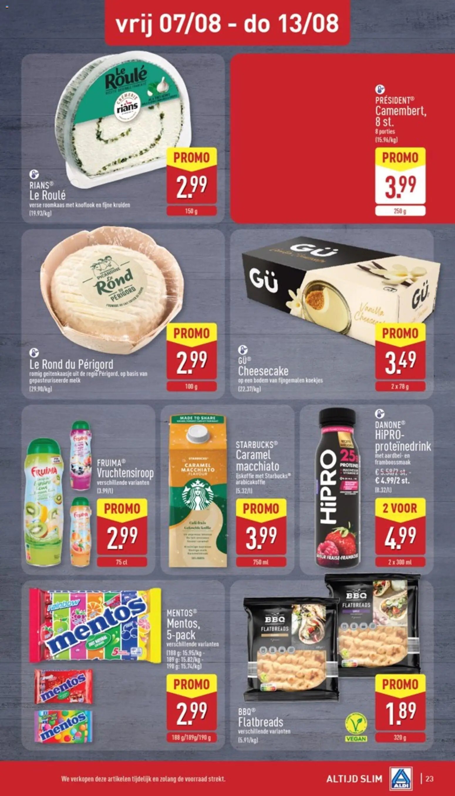 Aldi folder van 03.08.2026 Aldi folder week 32