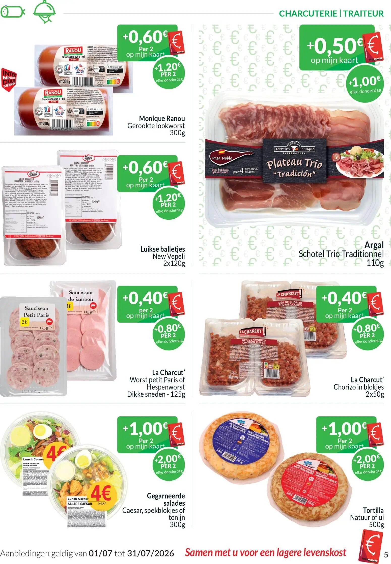 Intermarché folder van 01.07.2026 Intermarché De juliaanbiedingen