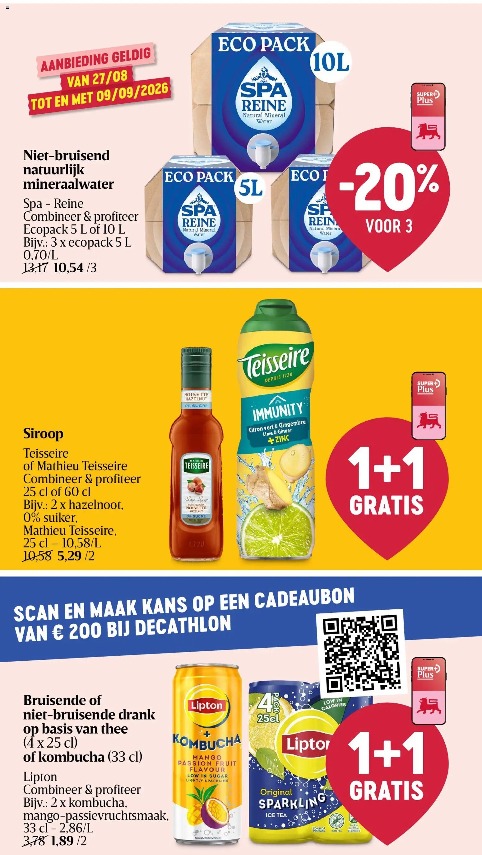 Delhaize folder van 27.08.2026 Delhaize folder week 36