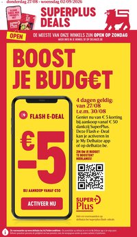 Delhaize folder van 27.08.2026 Delhaize folder week 36