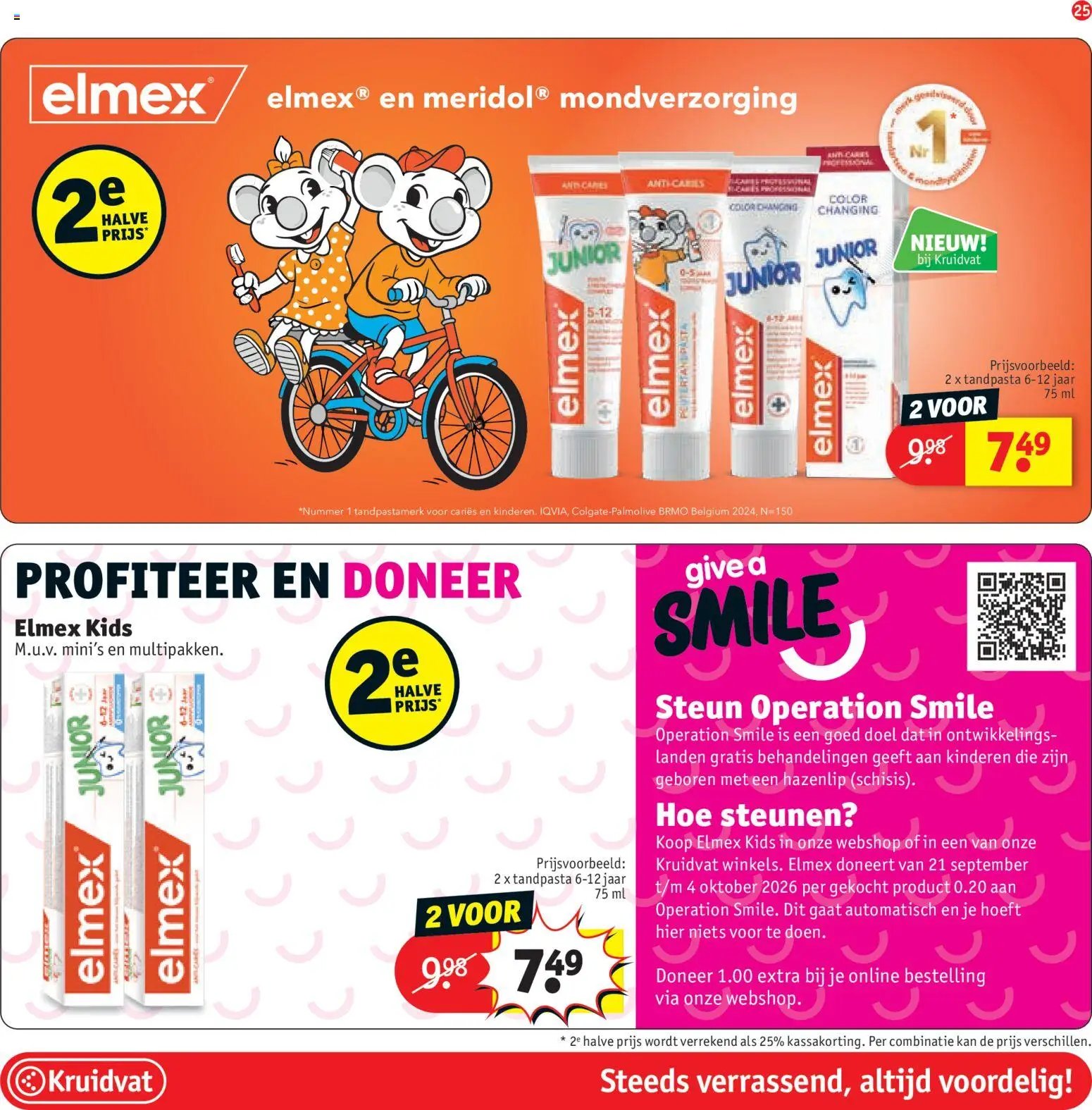 Kruidvat folder van 22.09.2026 Kruidvat Folder