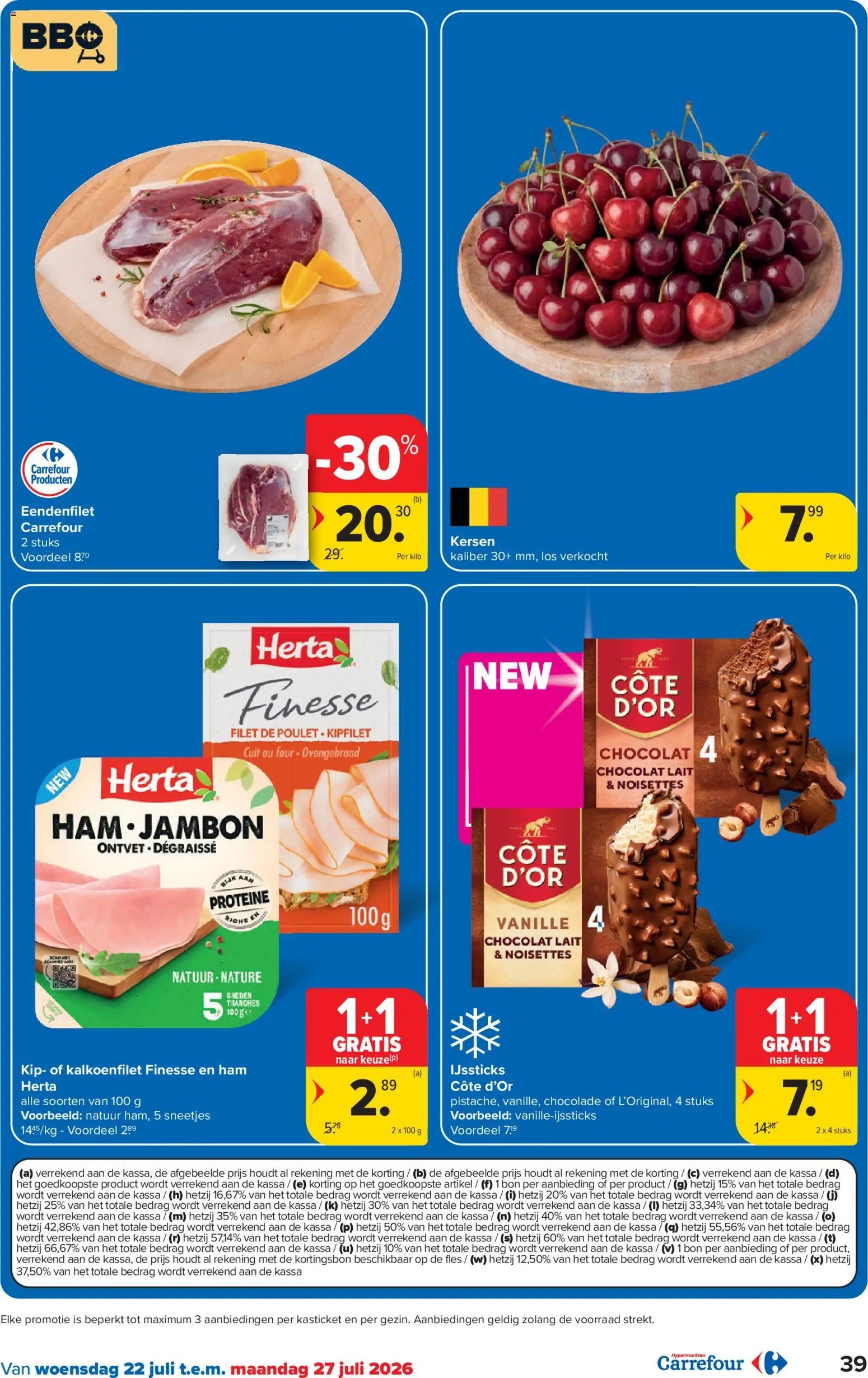 Carrefour folder van 22.07.2026 Carrefour folder week 30