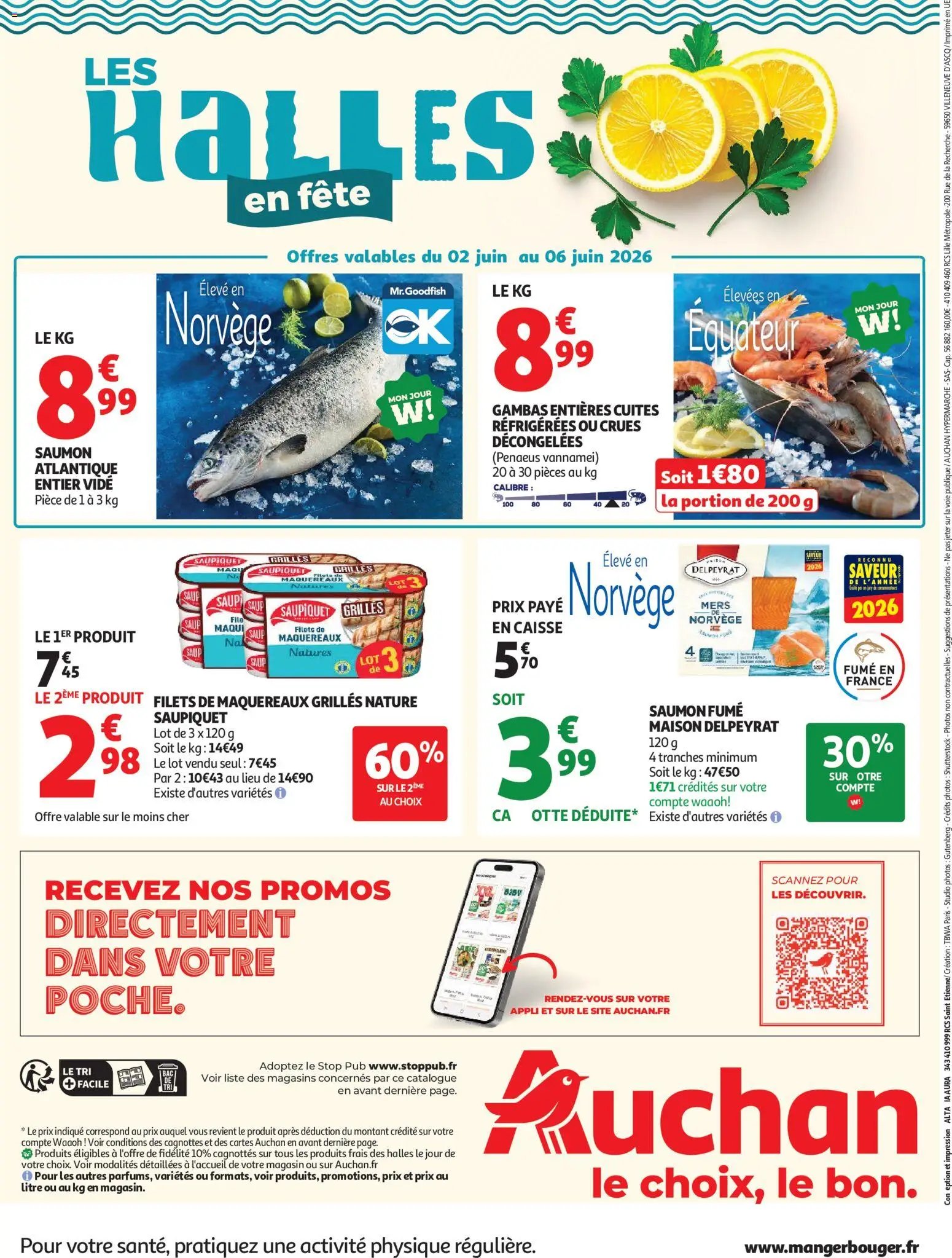 Auchan folder van 02.06.2026 Auchan Folder / Publicité