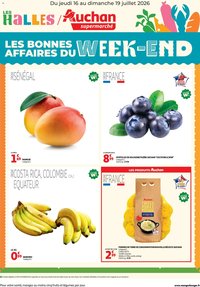 Auchan folder van 16.07.2026 Auchan Les bons plans du week-end dans votre super !