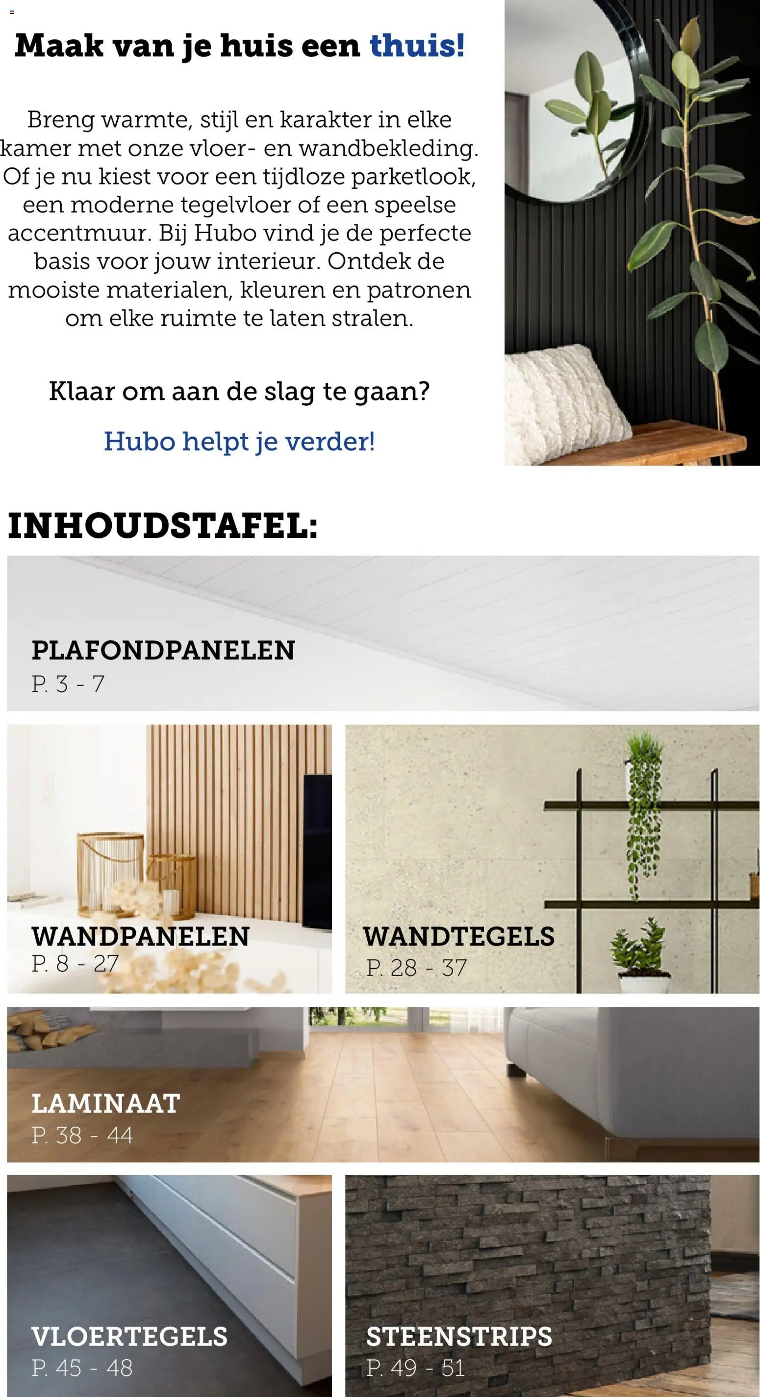 Hubo folder van 10.08.2026 Hubo Vloer en wand-bekleding