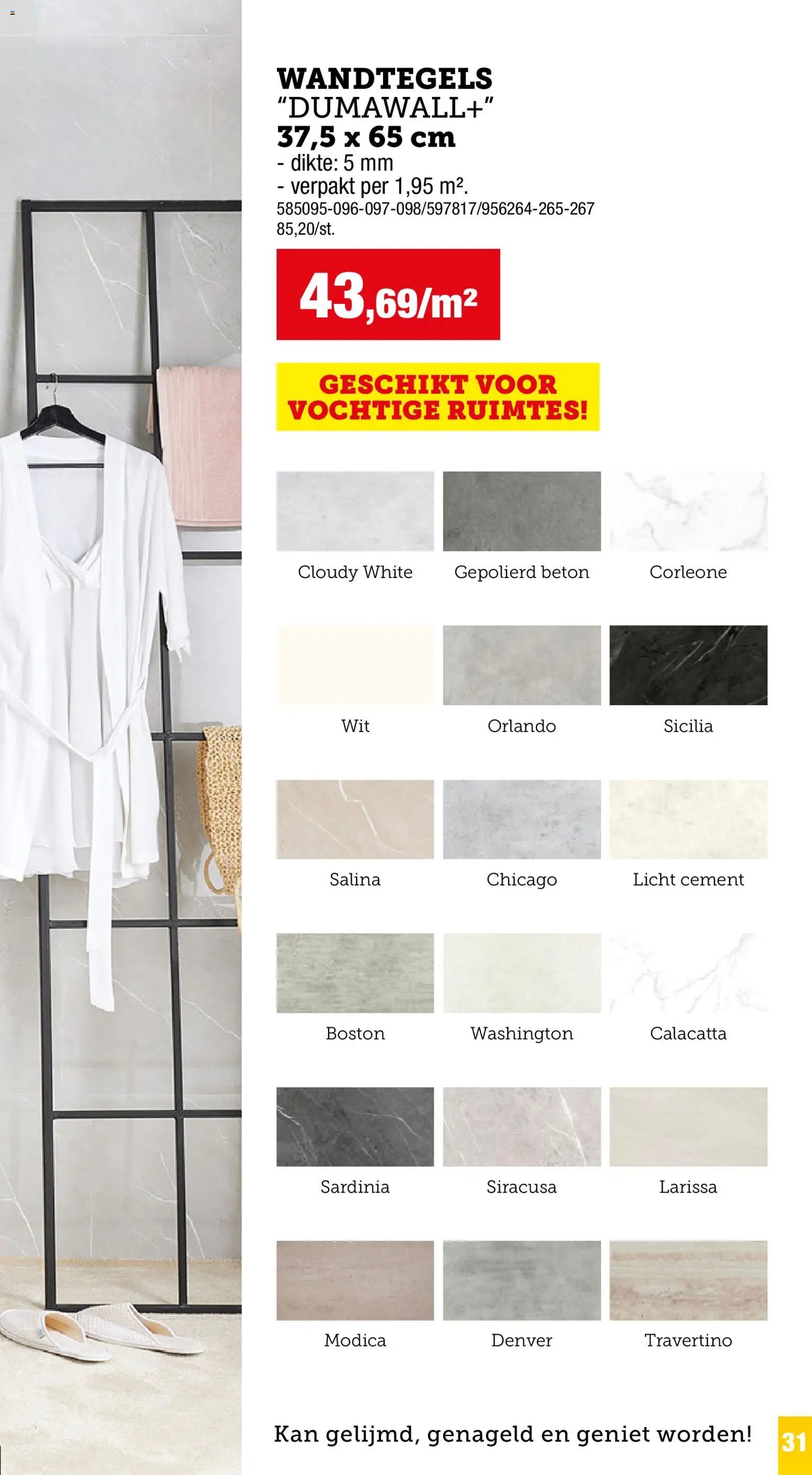 Hubo folder van 10.08.2026 Hubo Vloer en wand-bekleding