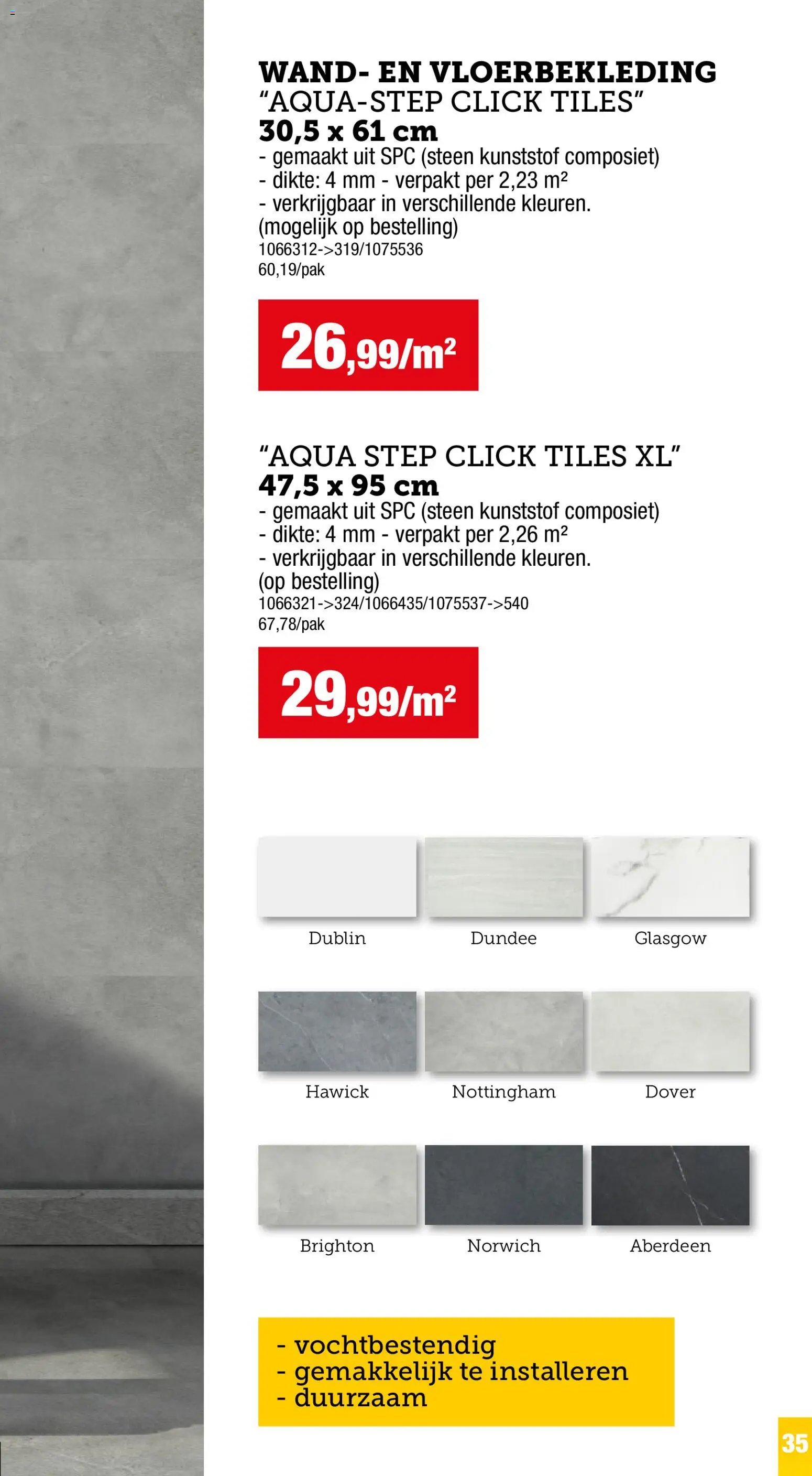 Hubo folder van 10.08.2026 Hubo Vloer en wand-bekleding
