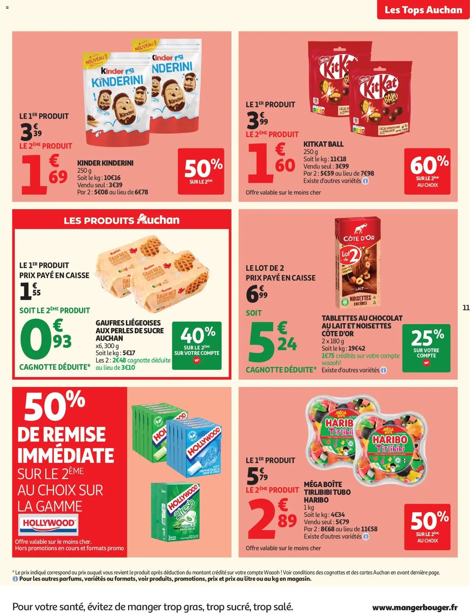 Auchan folder van 04.08.2026 Auchan Tops, Halles hypers