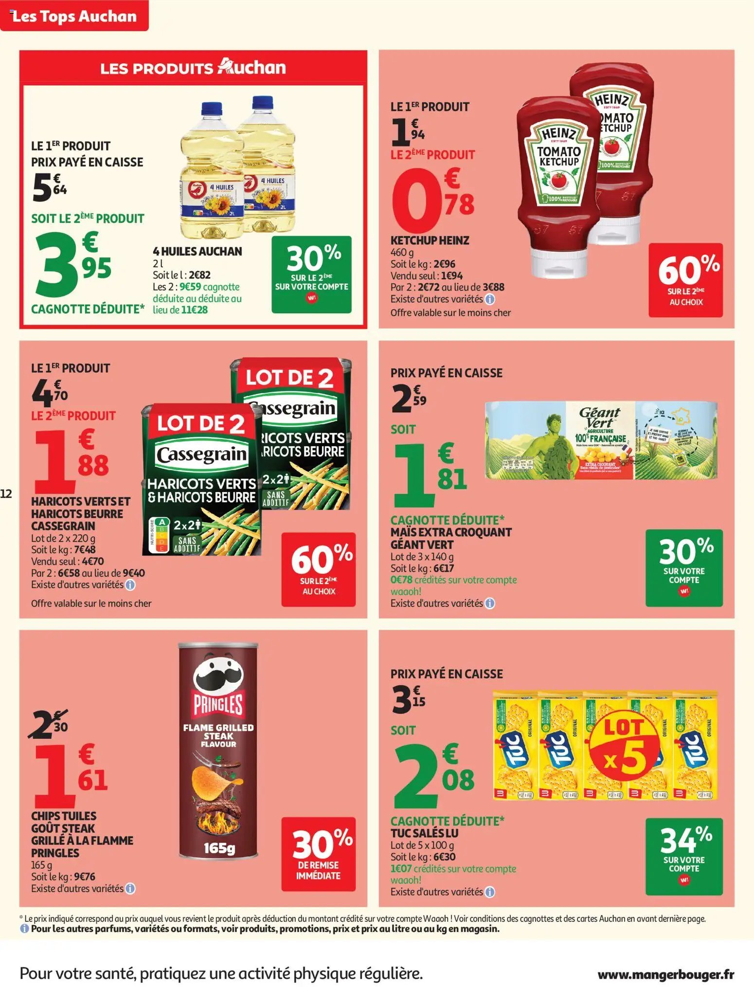 Auchan folder van 04.08.2026 Auchan Tops, Halles hypers