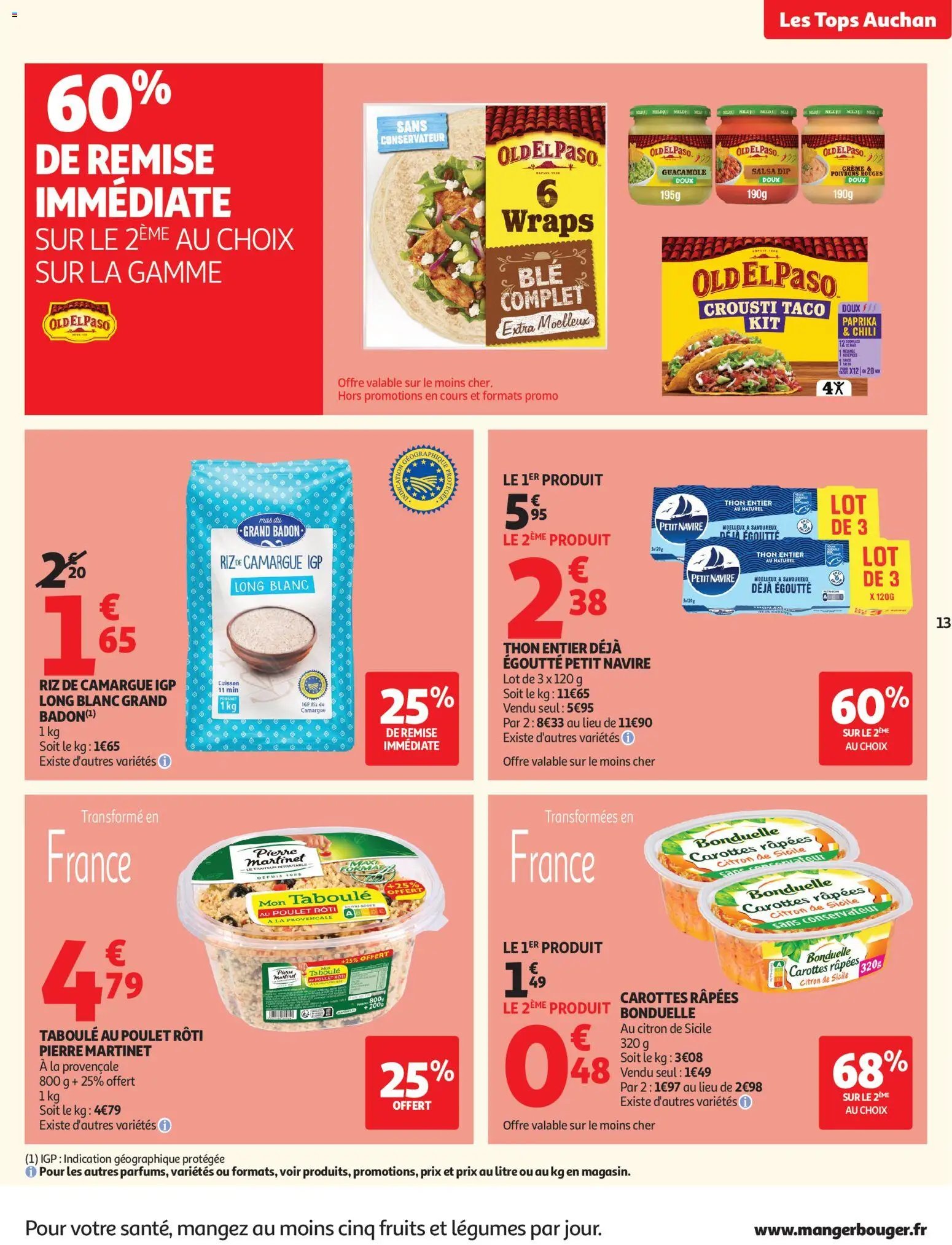 Auchan folder van 04.08.2026 Auchan Tops, Halles hypers