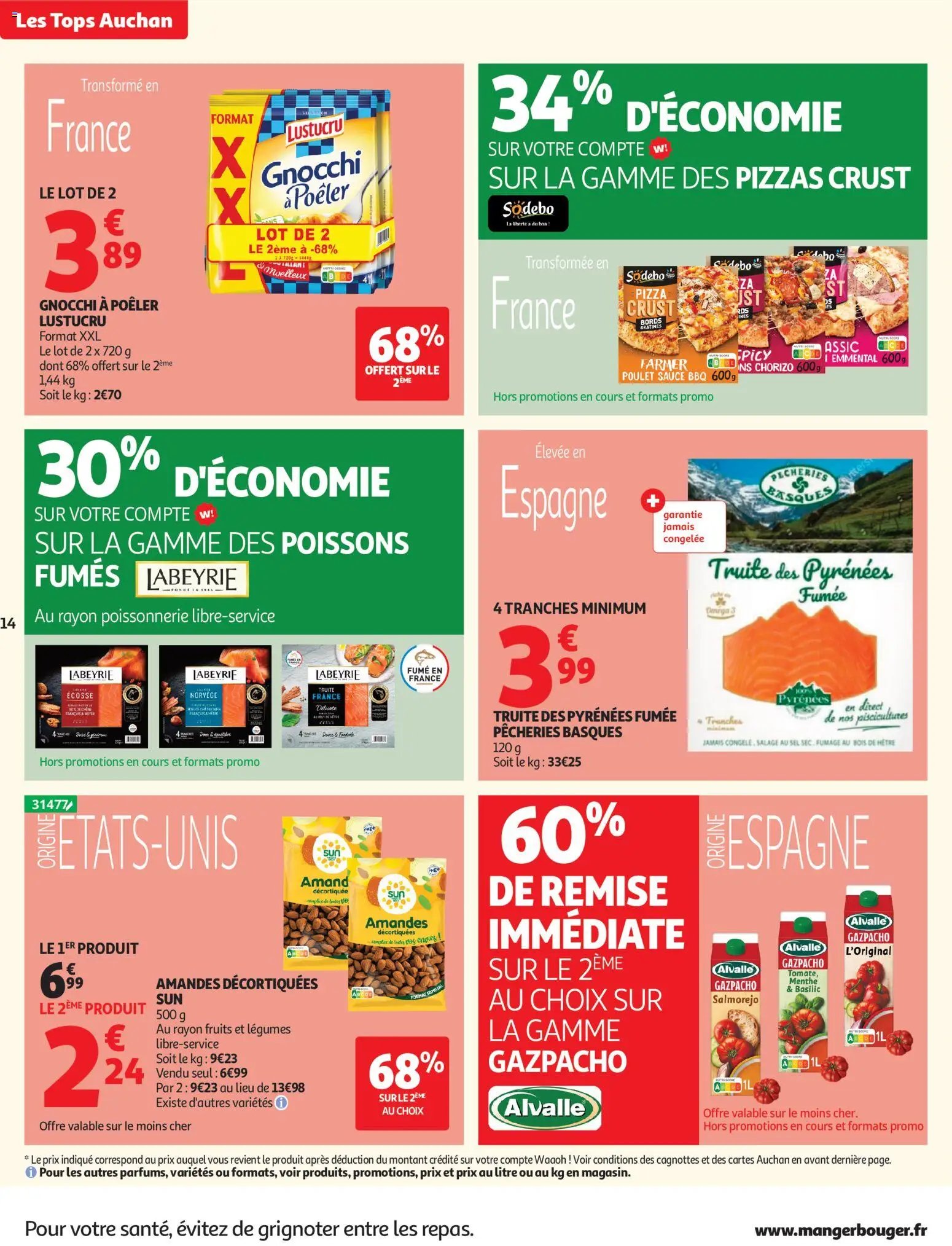 Auchan folder van 04.08.2026 Auchan Tops, Halles hypers