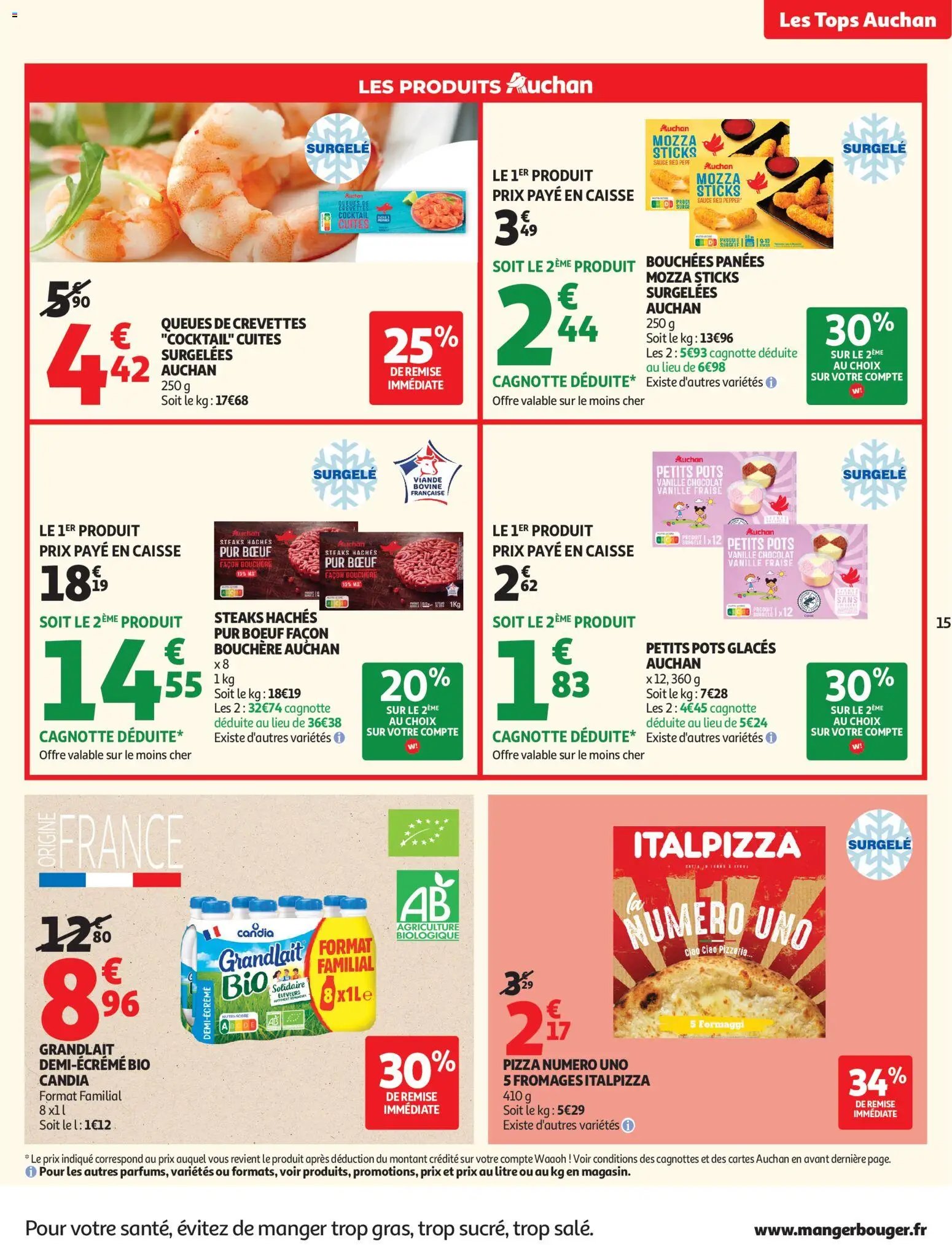 Auchan folder van 04.08.2026 Auchan Tops, Halles hypers
