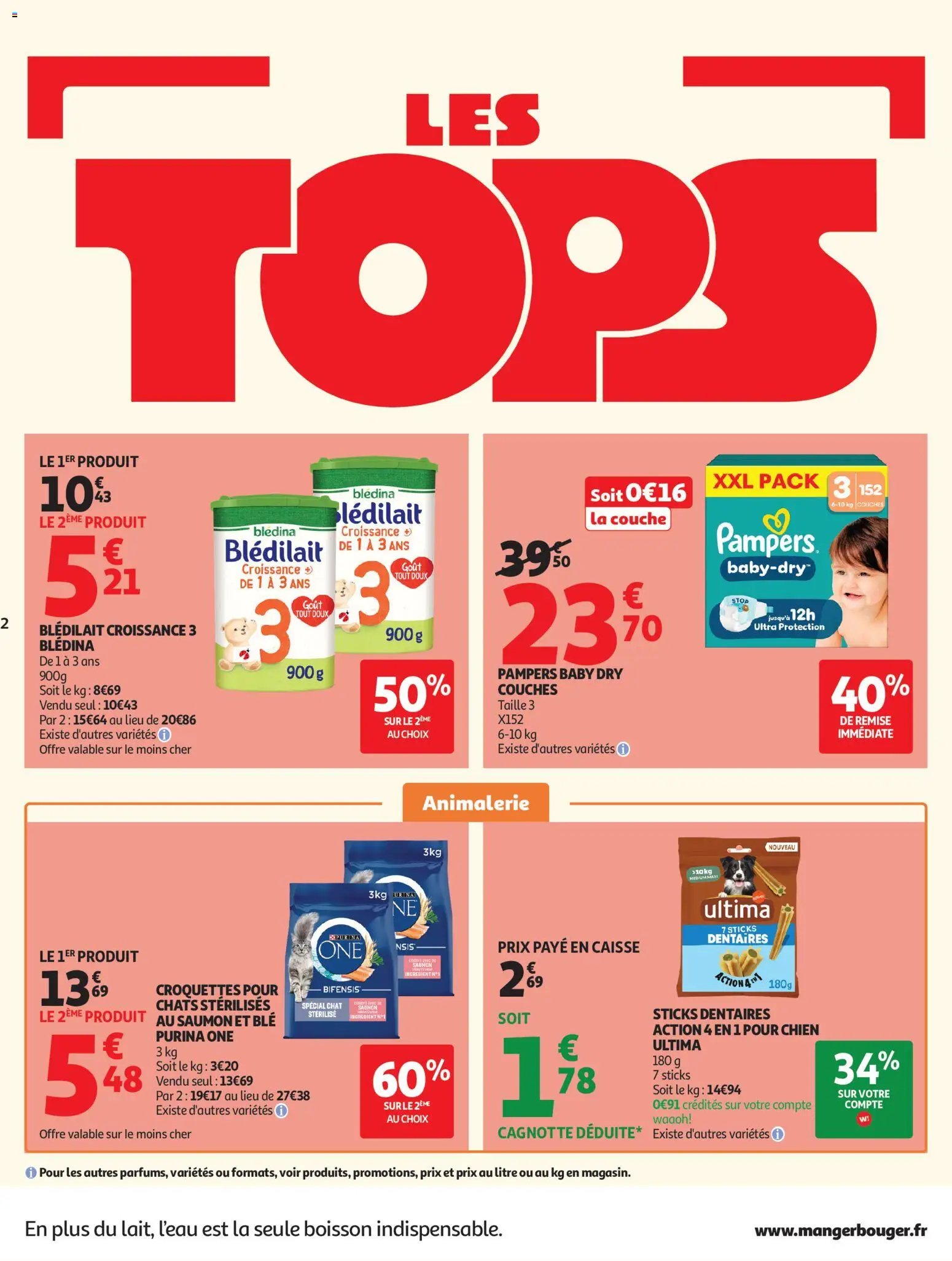 Auchan folder van 04.08.2026 Auchan Tops, Halles hypers