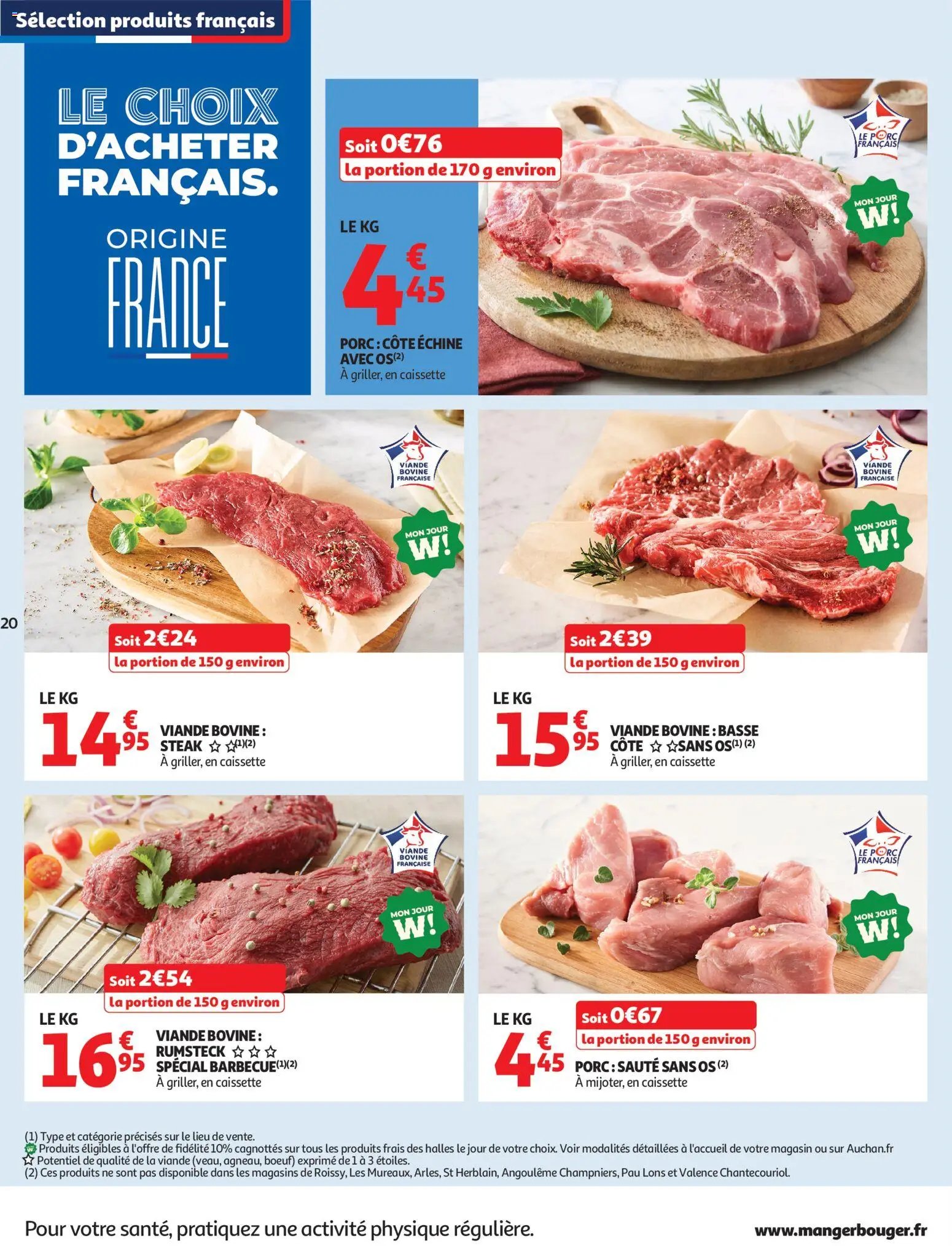 Auchan folder van 04.08.2026 Auchan Tops, Halles hypers