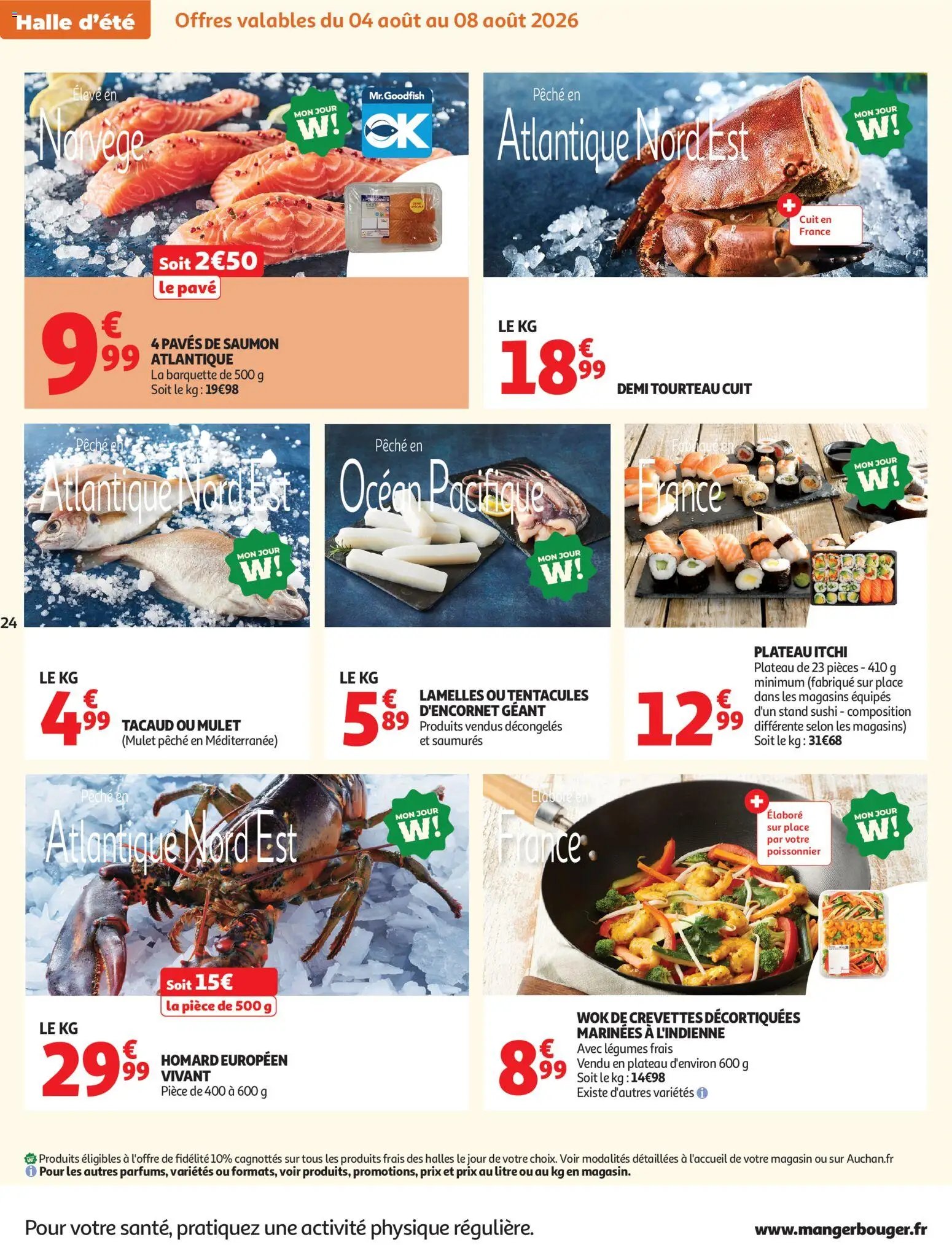 Auchan folder van 04.08.2026 Auchan Tops, Halles hypers