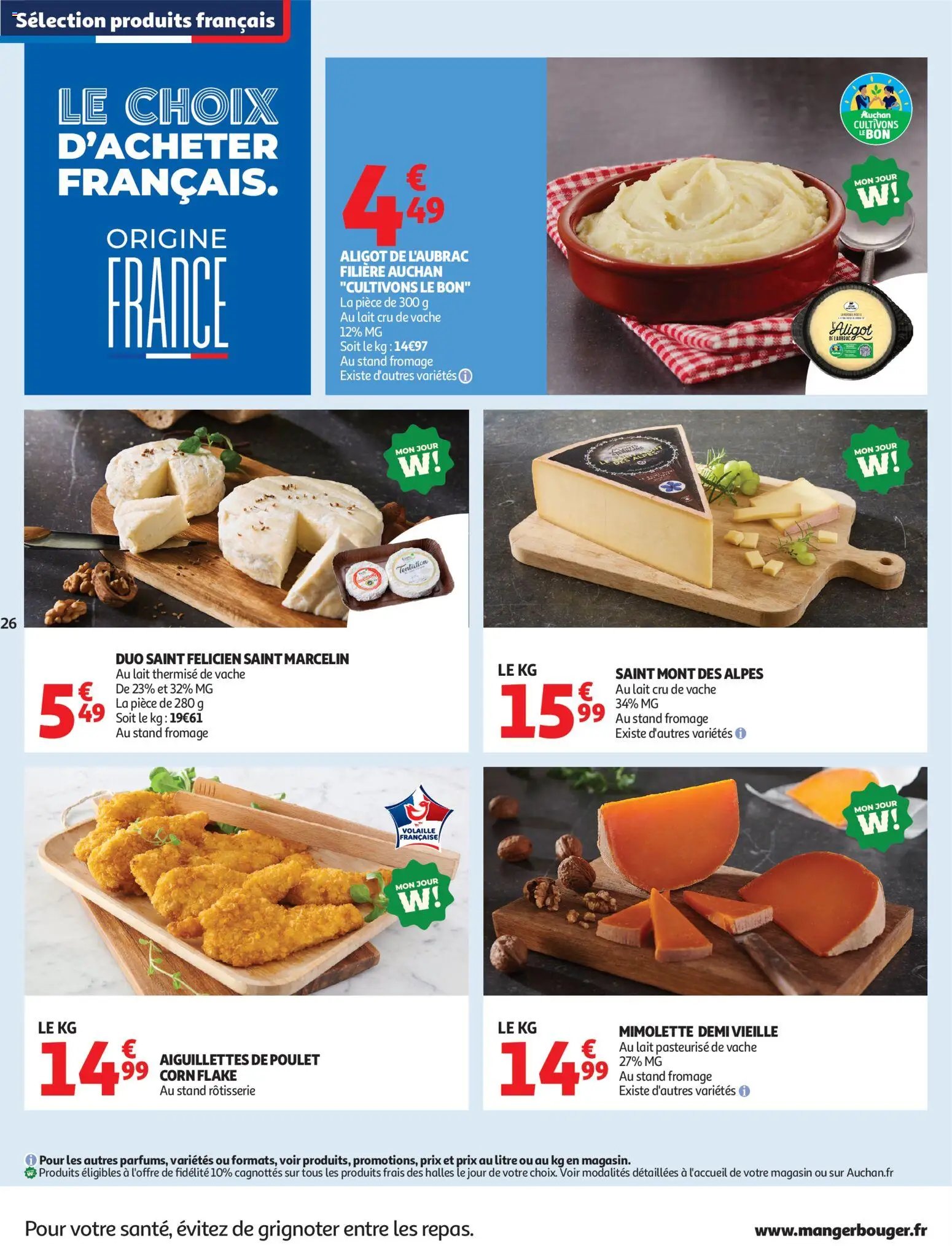 Auchan folder van 04.08.2026 Auchan Tops, Halles hypers