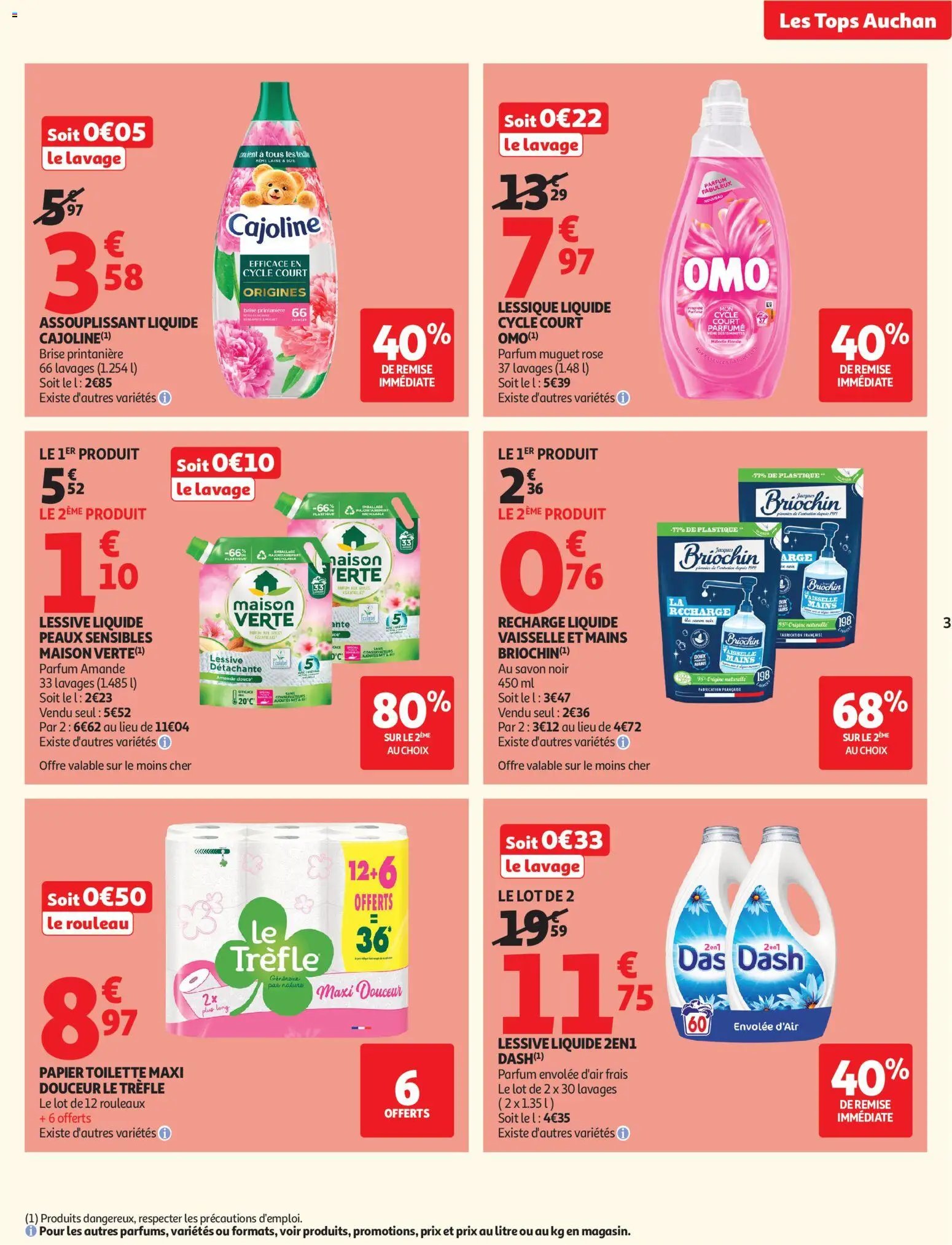 Auchan folder van 04.08.2026 Auchan Tops, Halles hypers