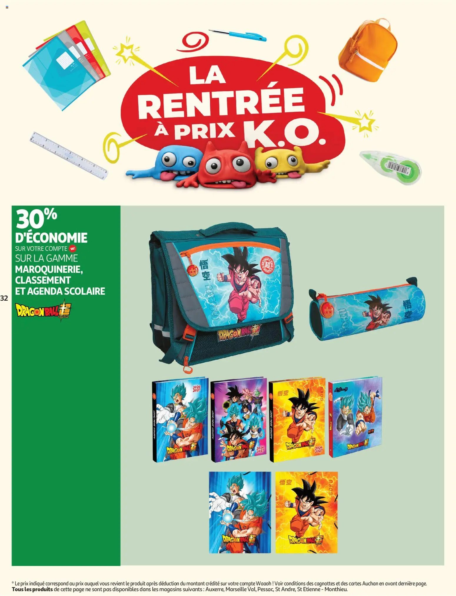 Auchan folder van 04.08.2026 Auchan Tops, Halles hypers