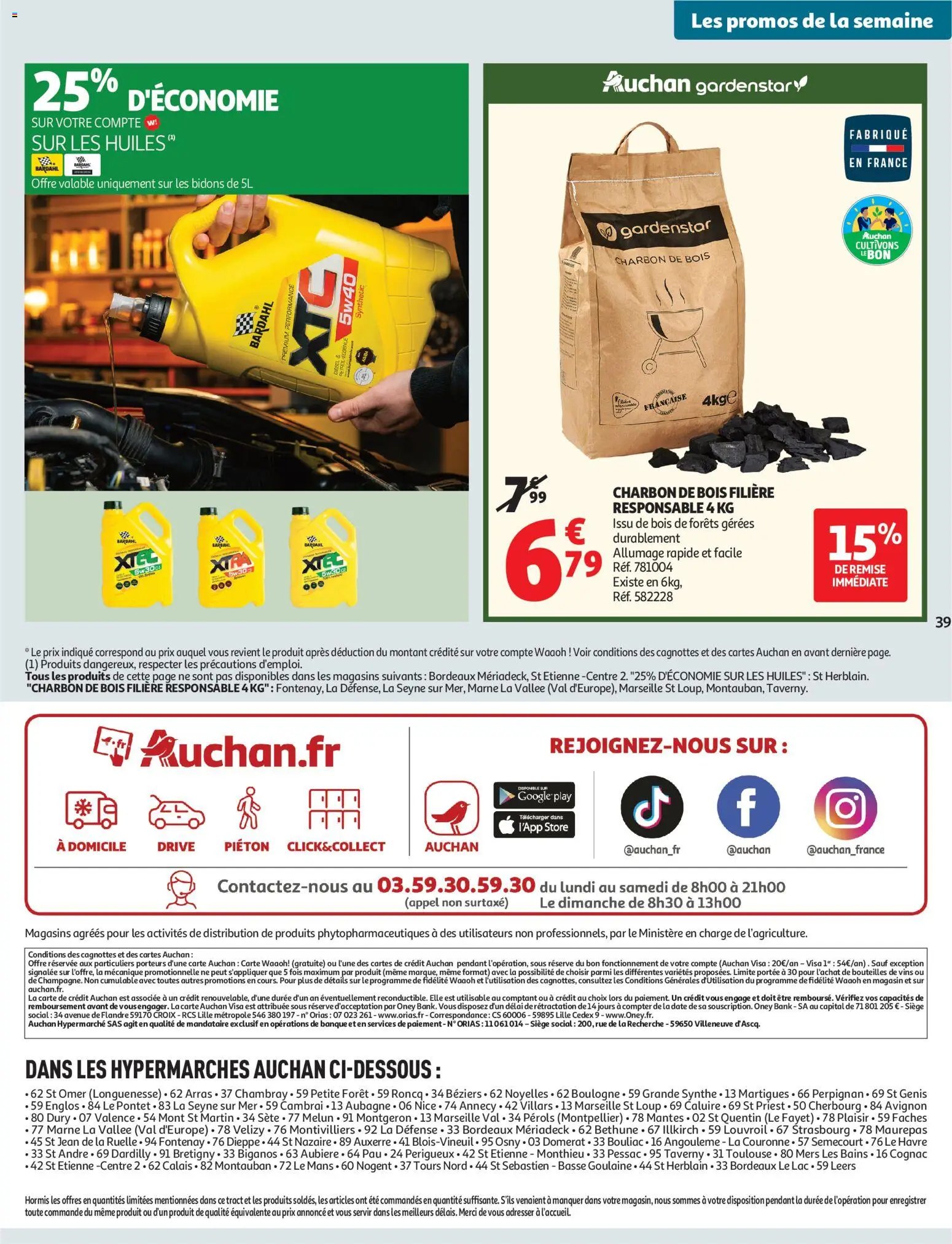 Auchan folder van 04.08.2026 Auchan Tops, Halles hypers
