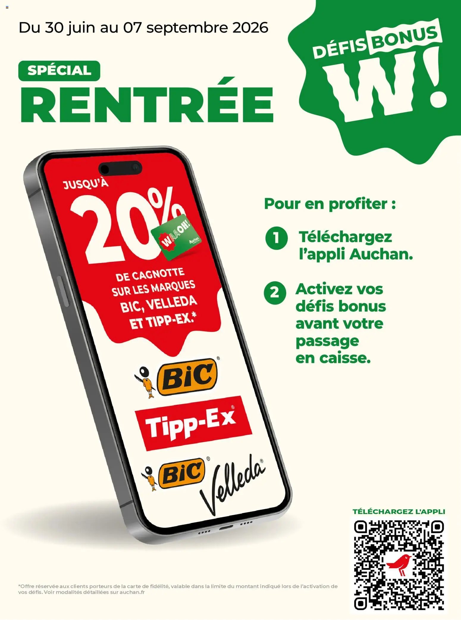 Auchan folder van 04.08.2026 Auchan Tops, Halles hypers