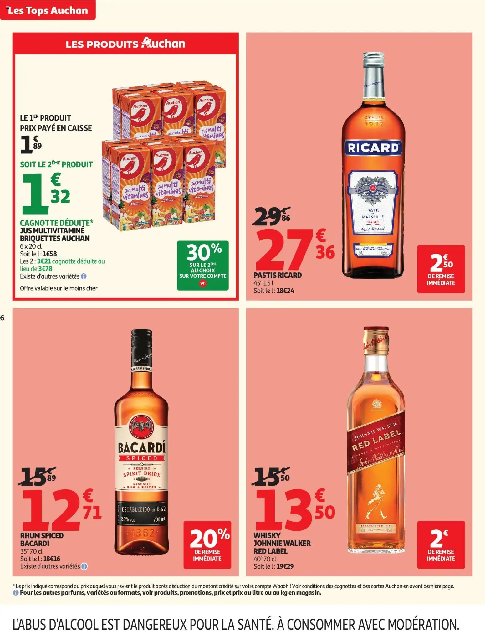 Auchan folder van 04.08.2026 Auchan Tops, Halles hypers