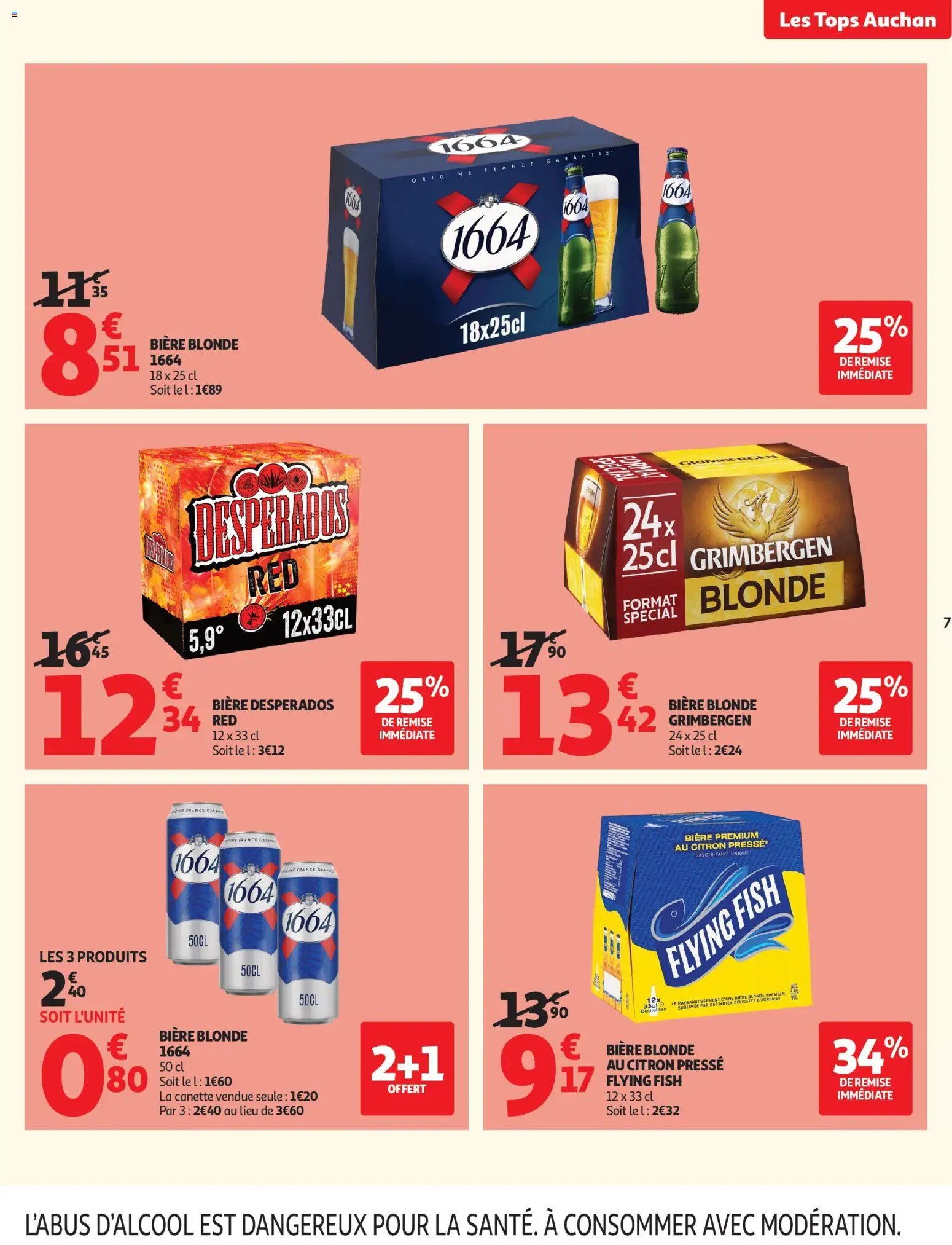 Auchan folder van 04.08.2026 Auchan Tops, Halles hypers