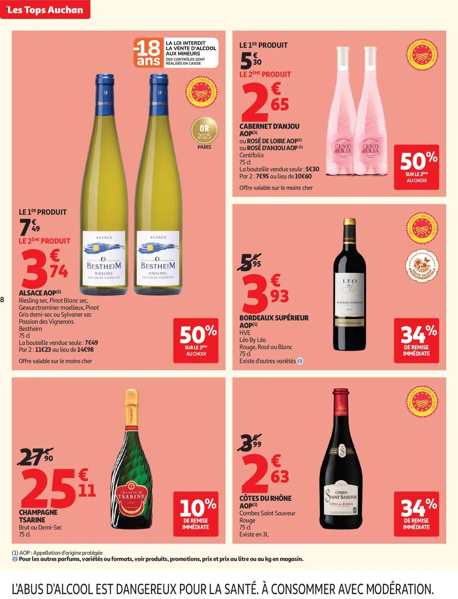 Auchan folder van 04.08.2026 Auchan Tops, Halles hypers
