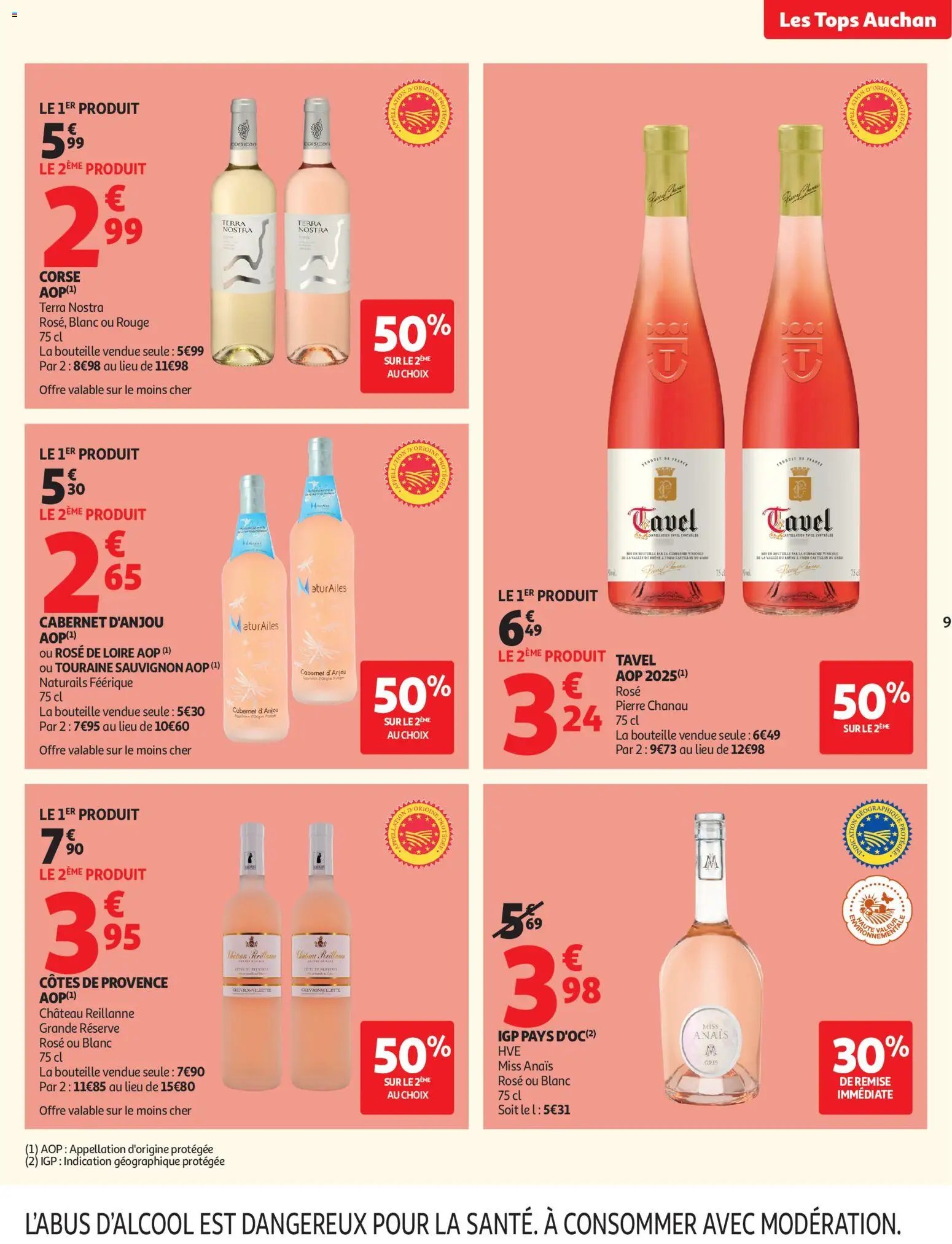 Auchan folder van 04.08.2026 Auchan Tops, Halles hypers