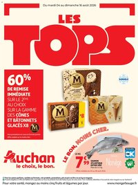 Auchan folder van 04.08.2026 Auchan Tops, Halles hypers