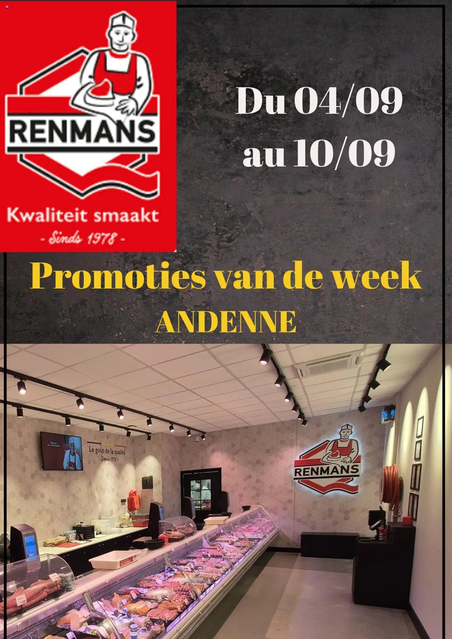 Renmans folder van 04.09.2026 Renmans Folder / Publicité
