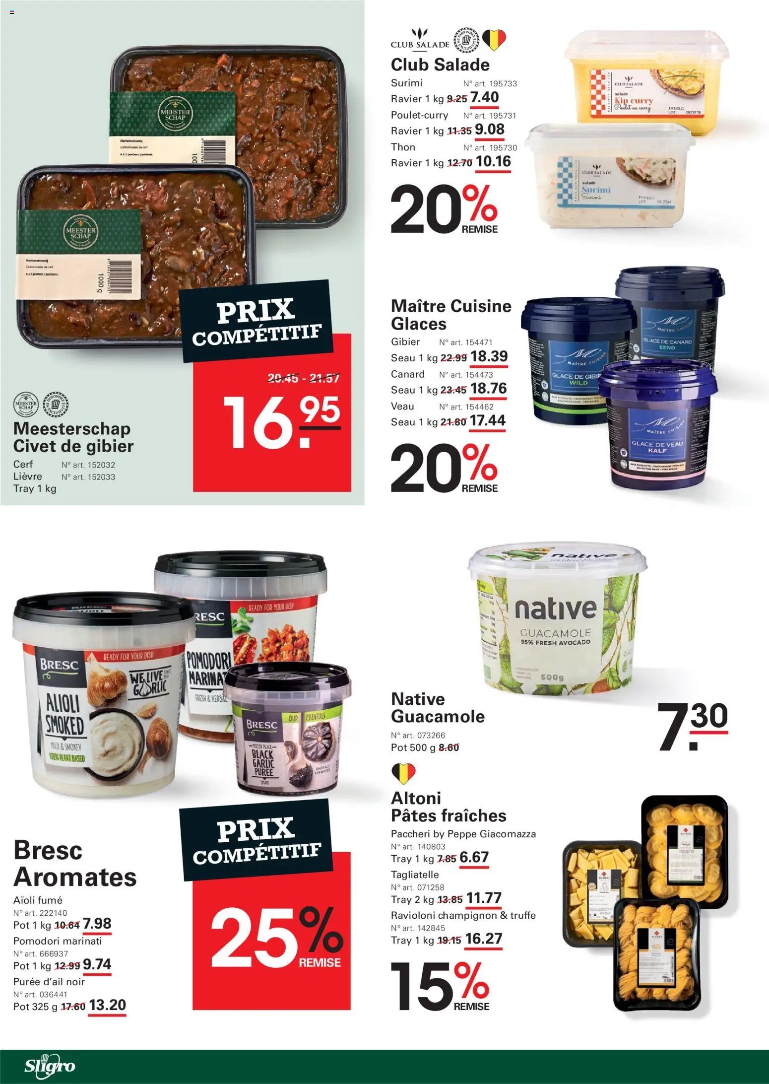 Sligro folder vanaf 15/10/2026