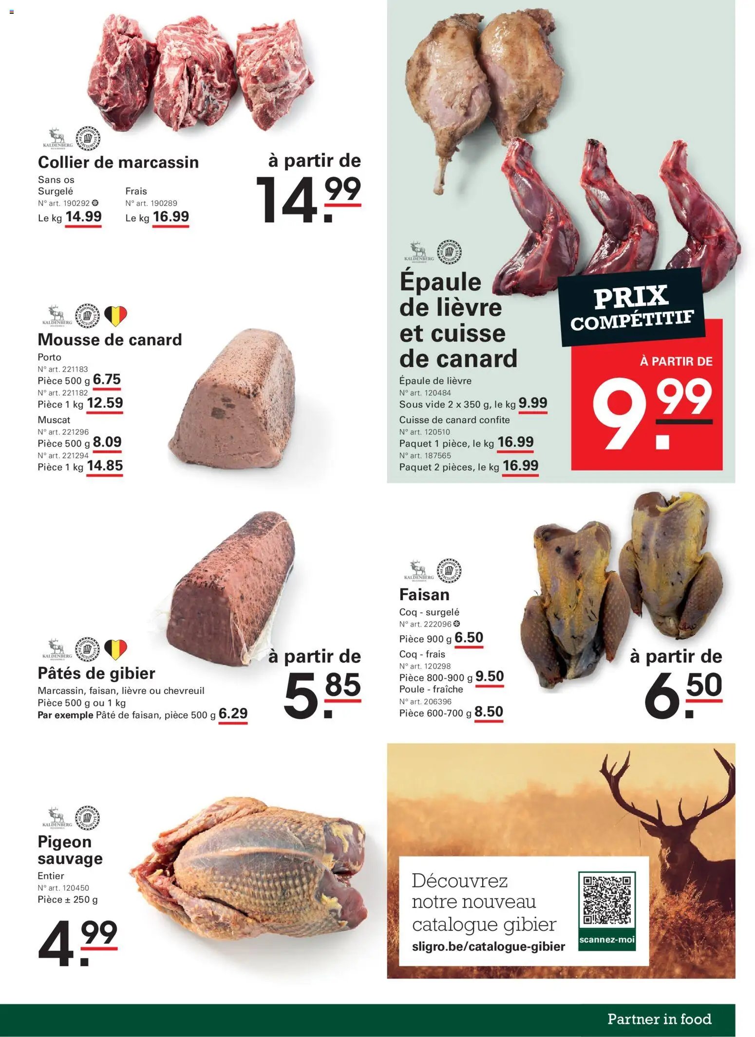 Sligro folder vanaf 15/10/2026