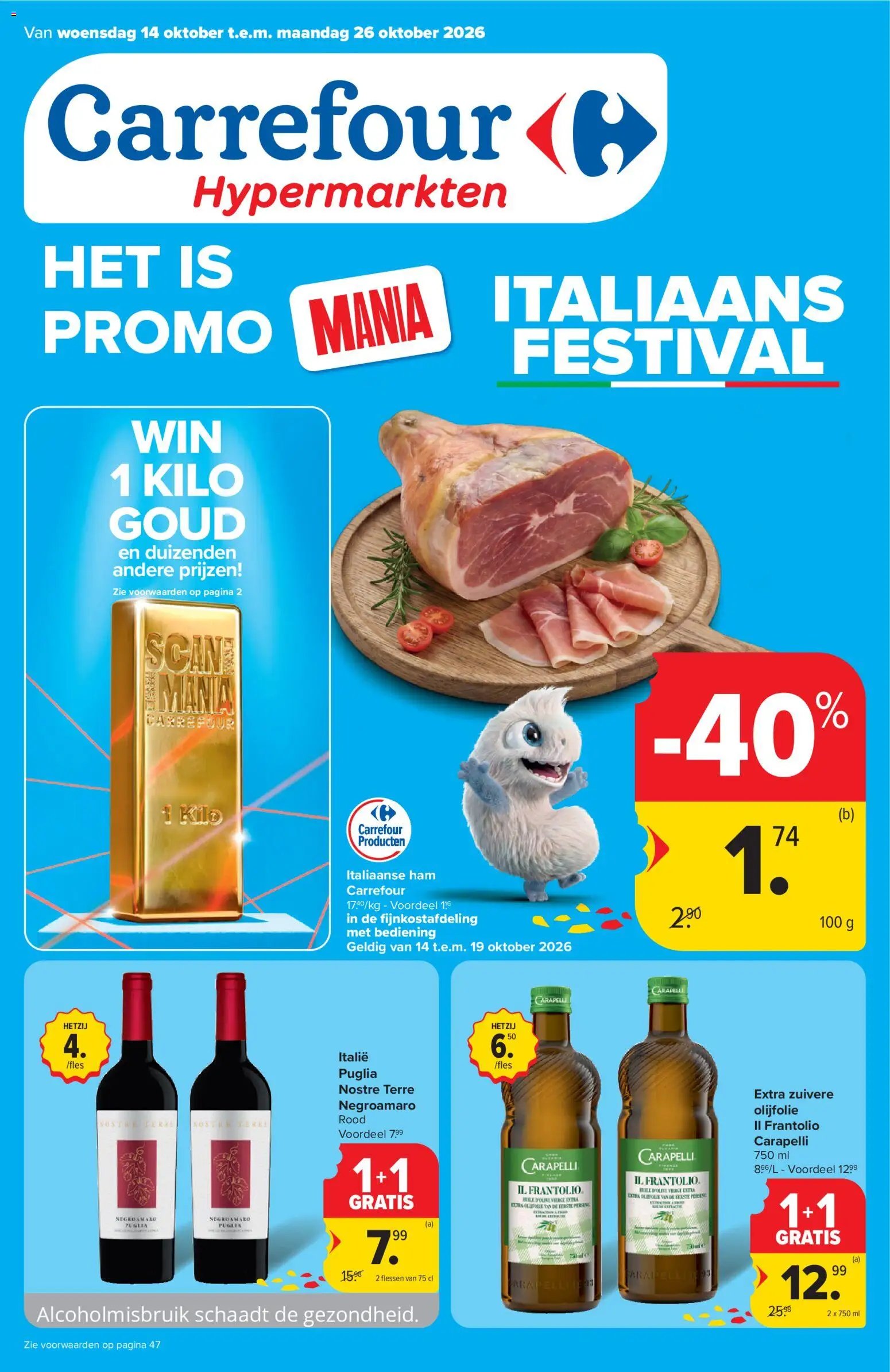 Carrefour folder vanaf 14/10/2026 >> deze week (market)