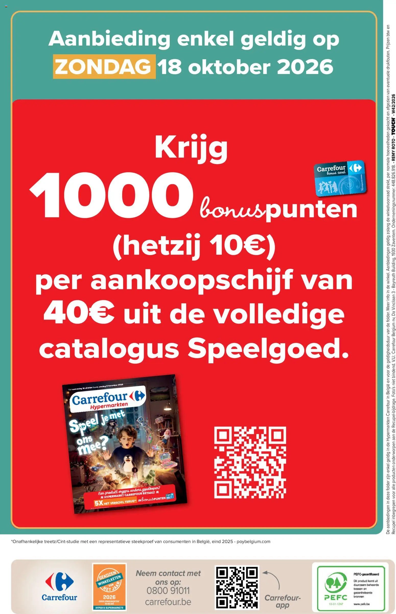 Carrefour folder vanaf 14/10/2026 >> deze week (market)