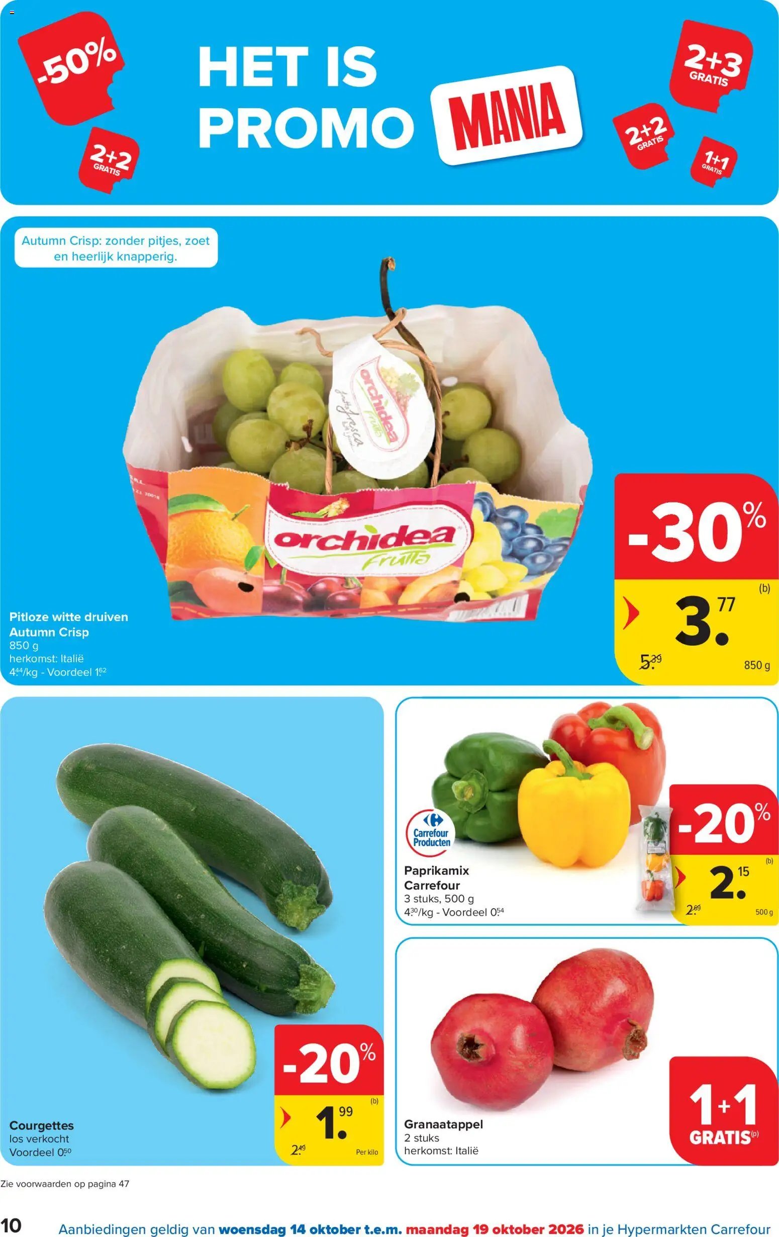 Carrefour folder vanaf 14/10/2026 >> deze week (market)