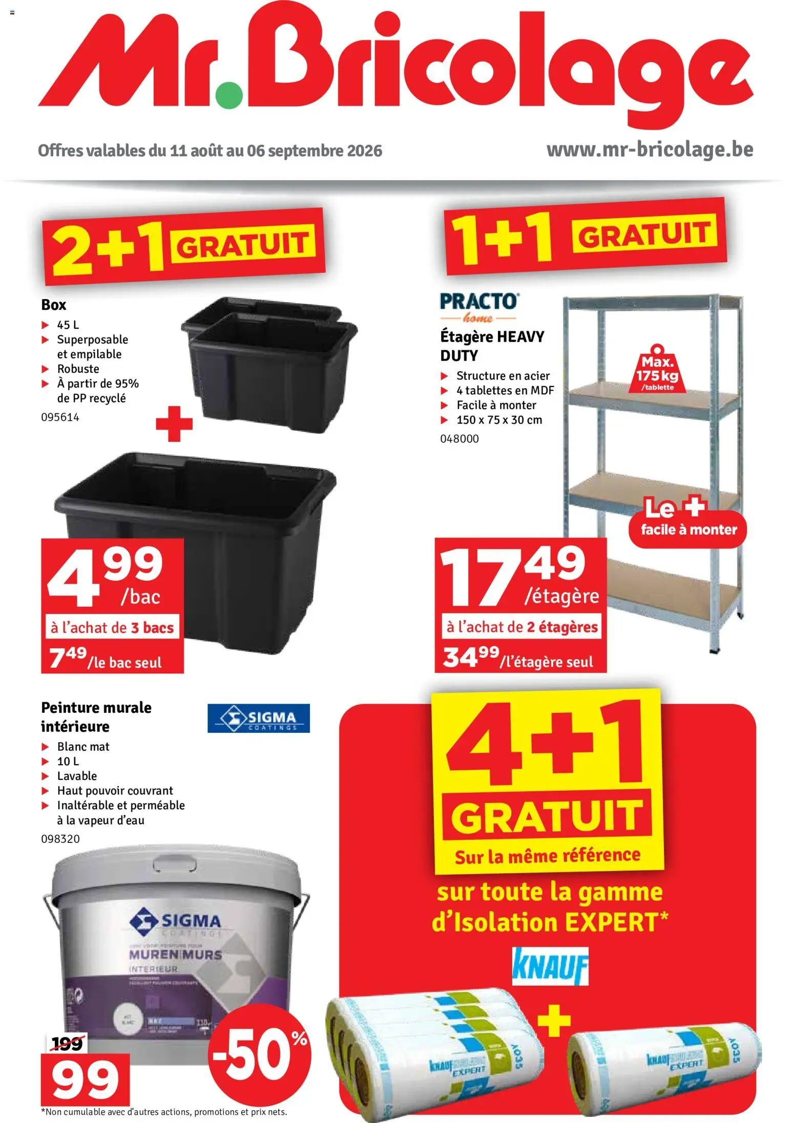 Mr Bricolage folder van 14.08.2026 Mr Bricolage Folder / Publicité