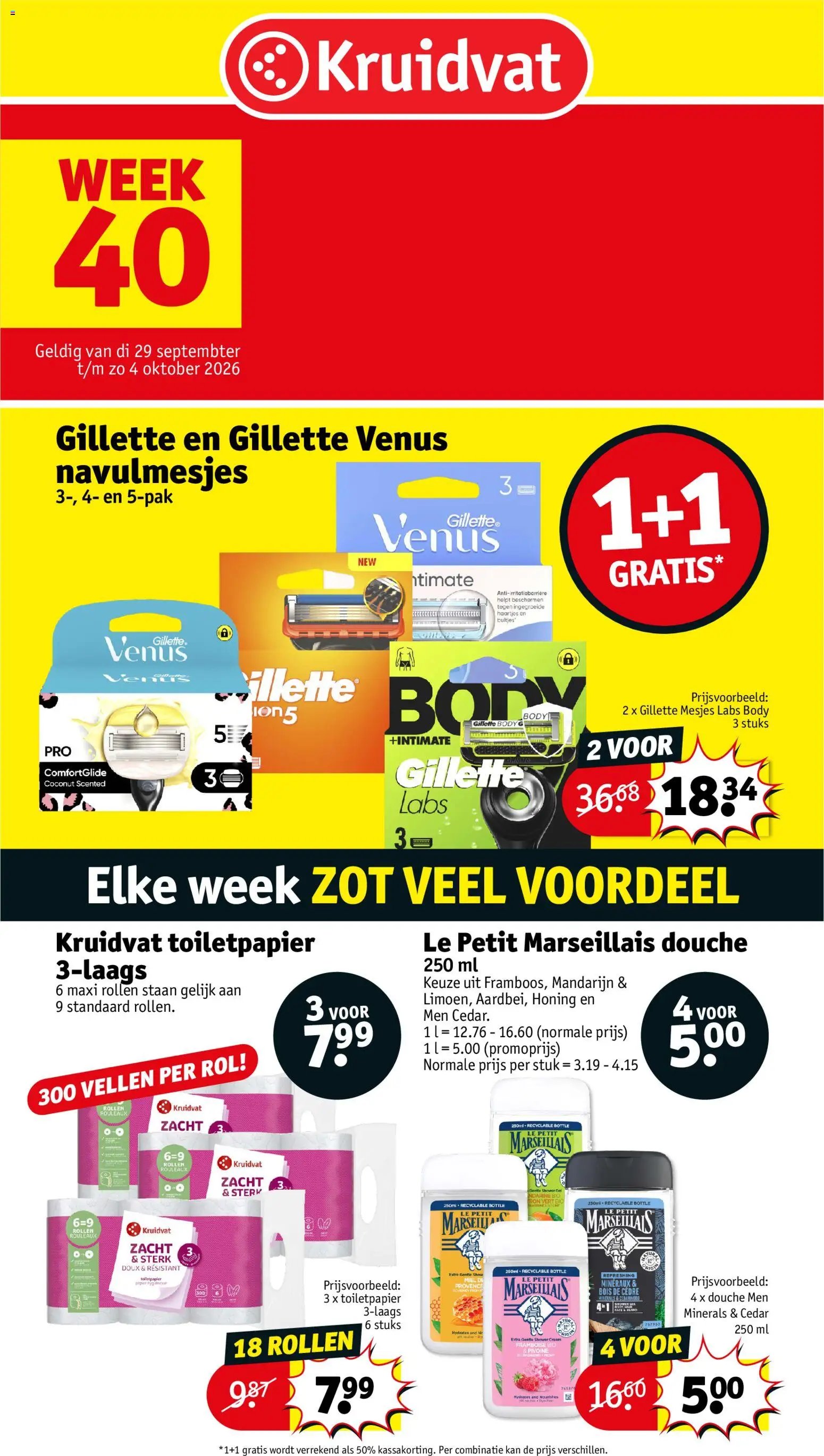 Kruidvat folder van 29.09.2026 Kruidvat Folder