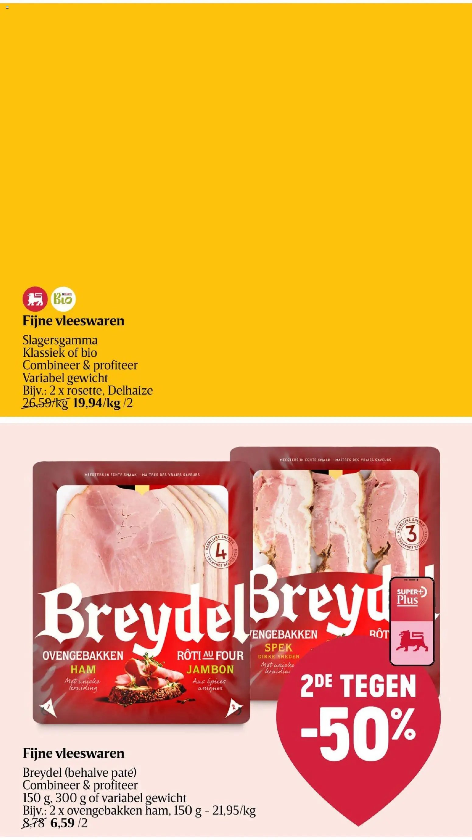 Delhaize folder van 01.10.2026 Delhaize folder week 40