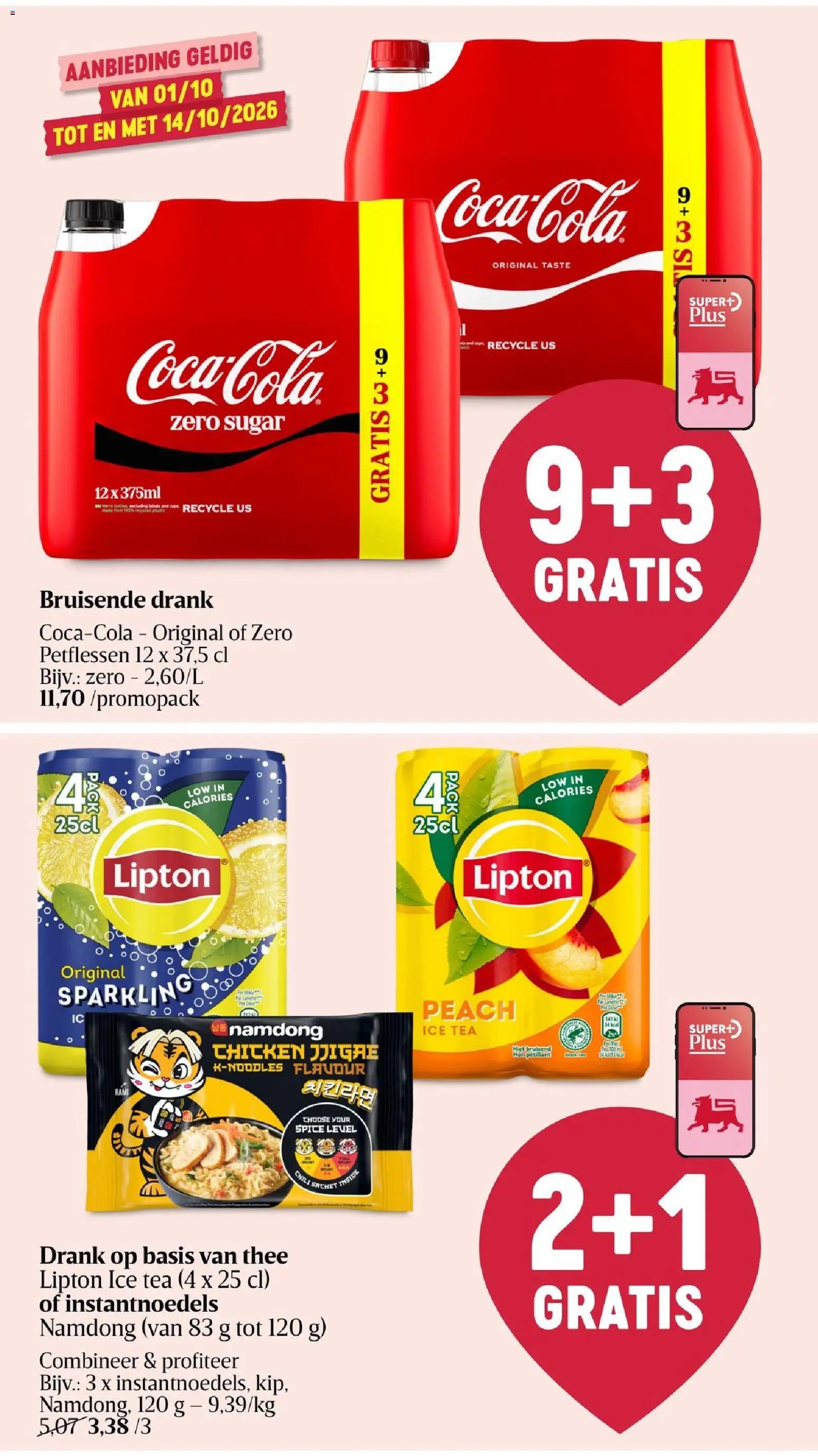 Delhaize folder van 01.10.2026 Delhaize folder week 40