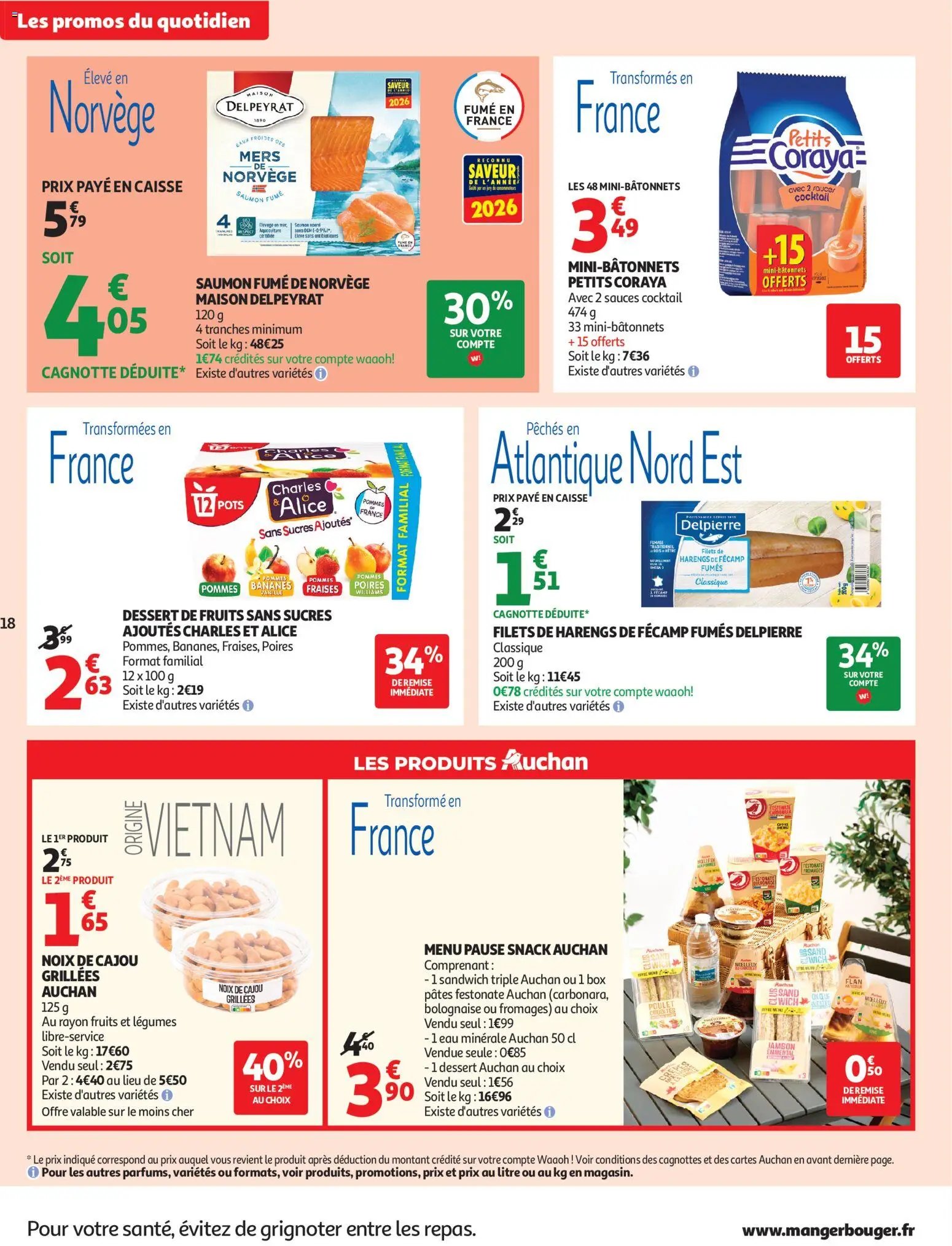 Auchan folder van 15.07.2026 Auchan Petit dej, goûter super