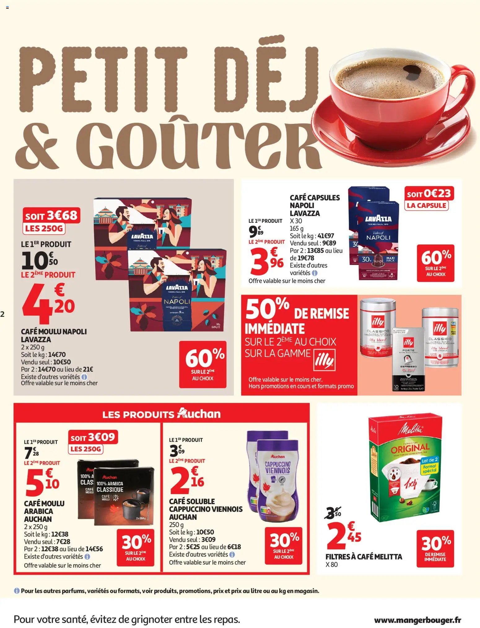Auchan folder van 15.07.2026 Auchan Petit dej, goûter super