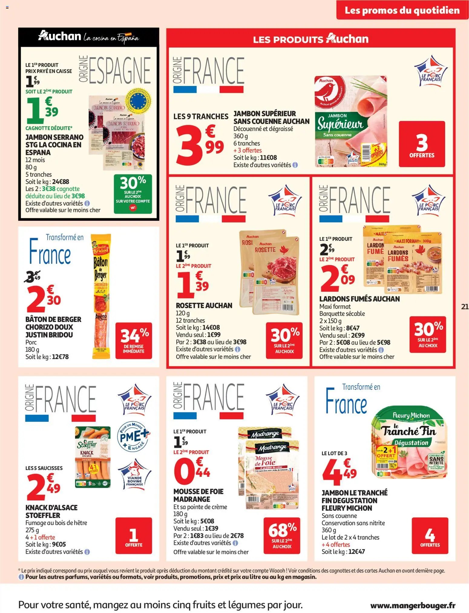 Auchan folder van 15.07.2026 Auchan Petit dej, goûter super