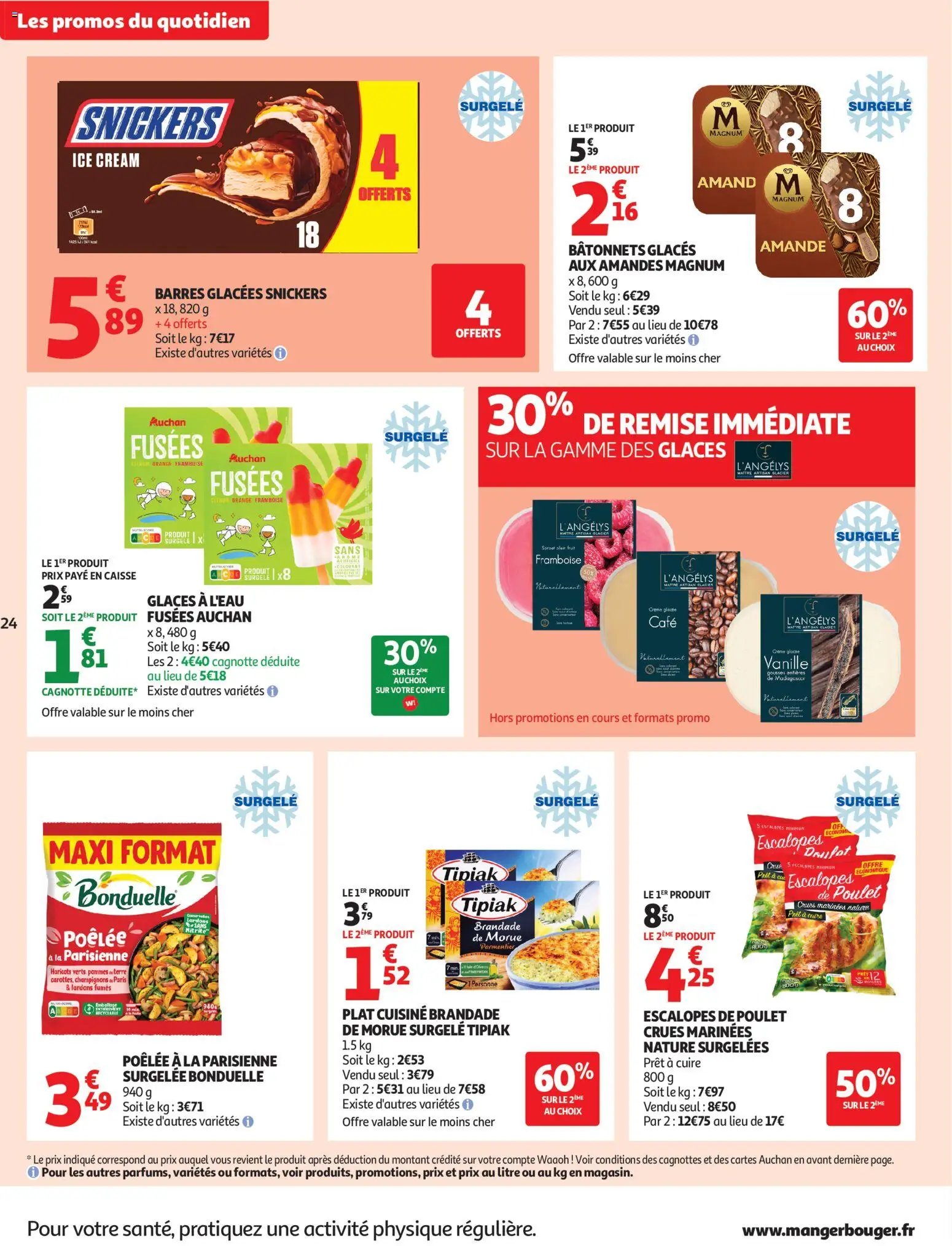 Auchan folder van 15.07.2026 Auchan Petit dej, goûter super