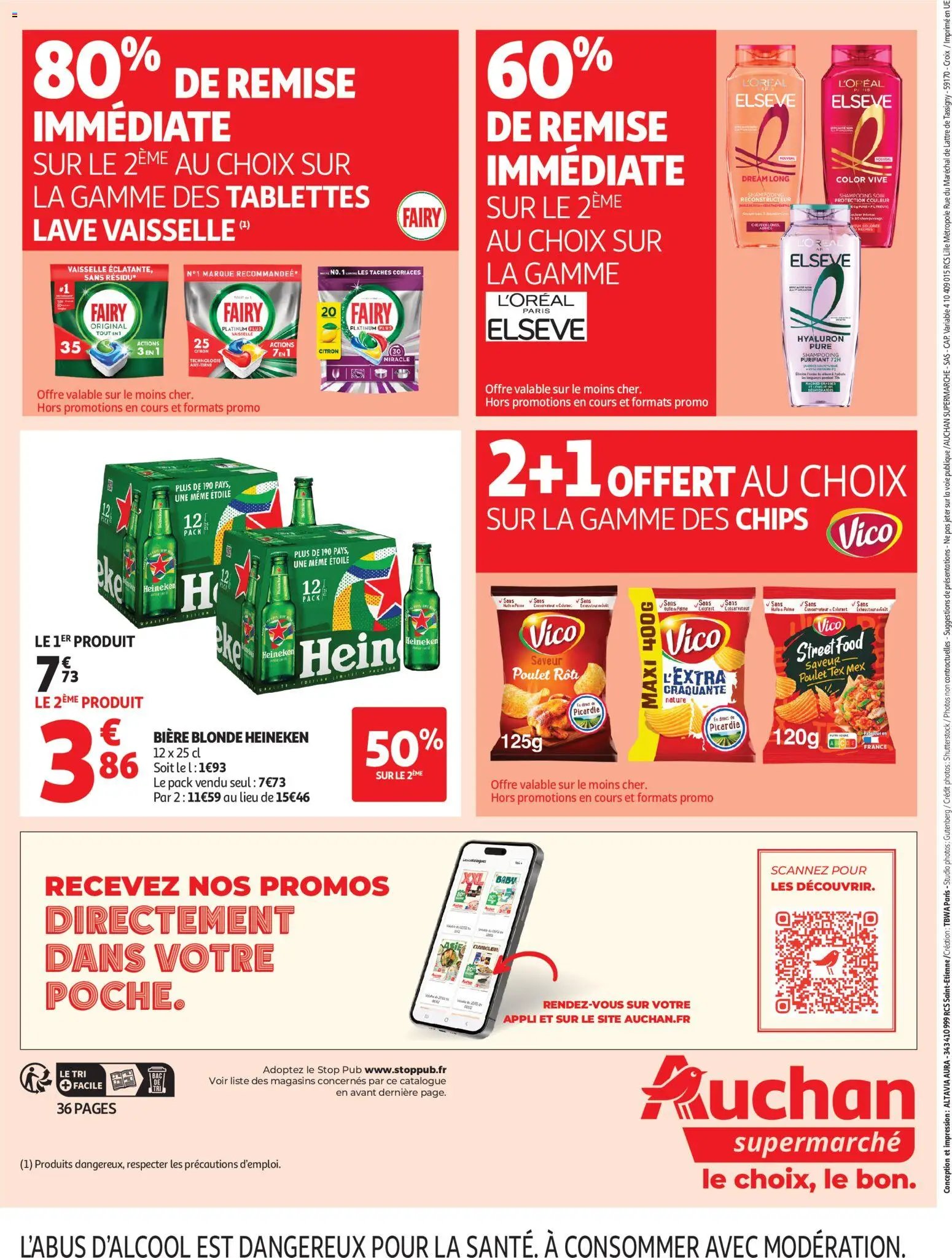 Auchan folder van 15.07.2026 Auchan Petit dej, goûter super