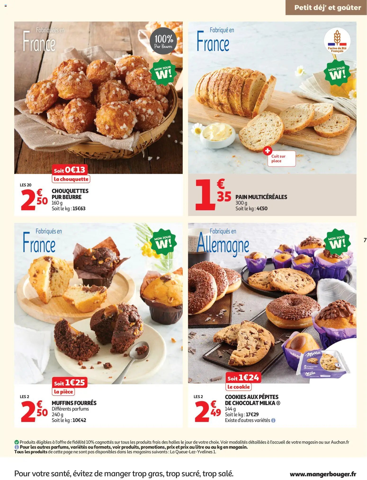 Auchan folder van 15.07.2026 Auchan Petit dej, goûter super