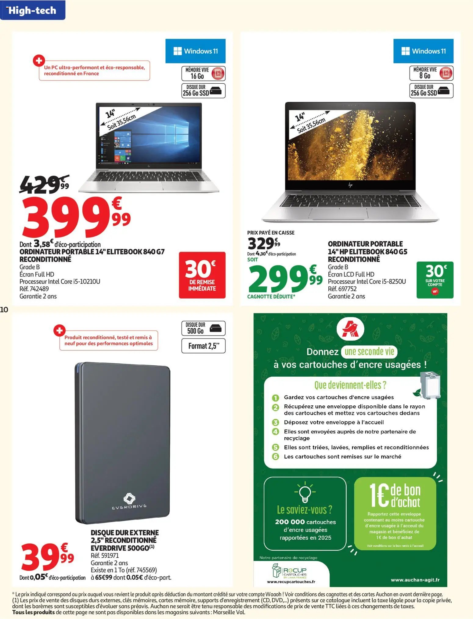 Auchan folder van 18.08.2026 Auchan Promos rentrée étudiants