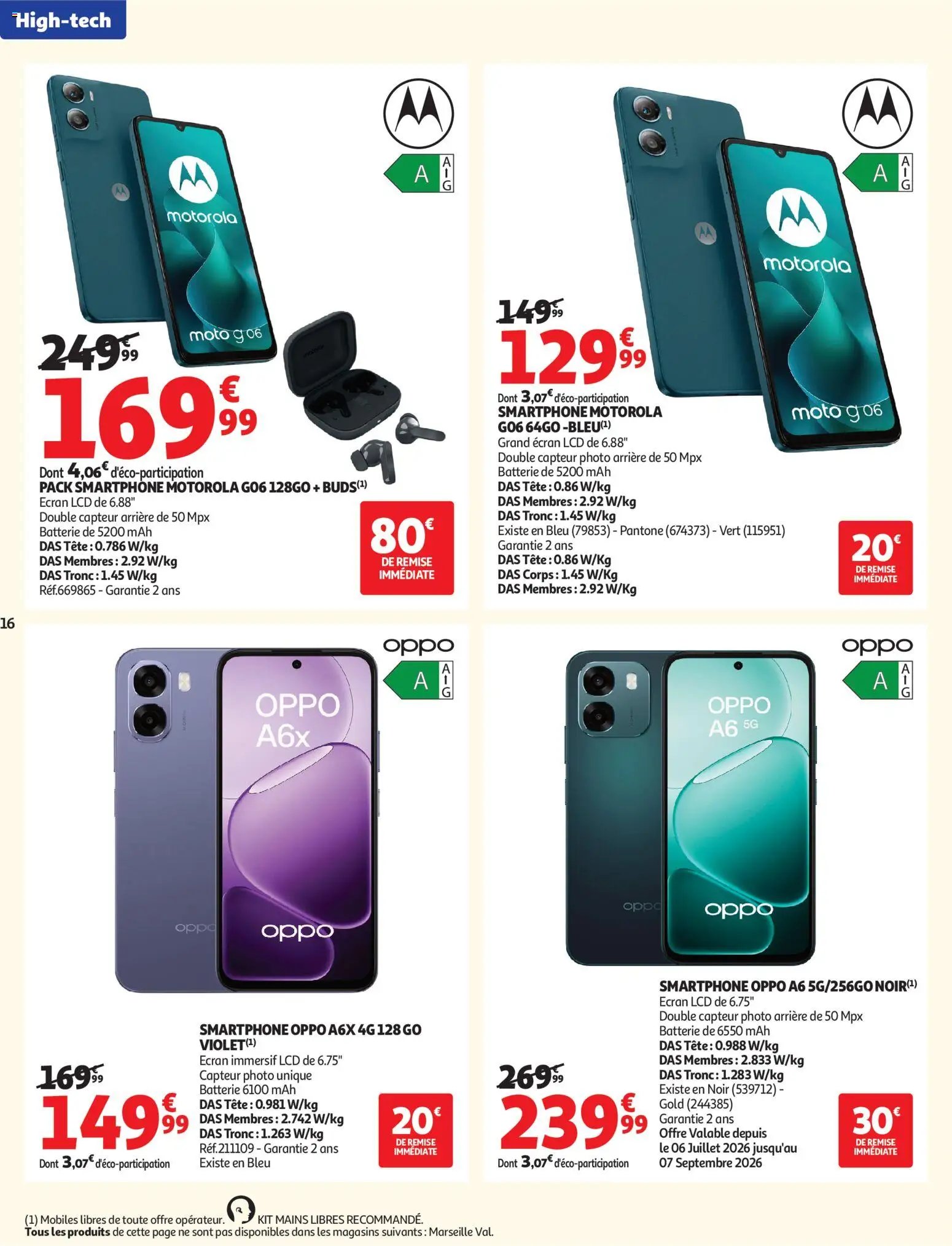 Auchan folder van 18.08.2026 Auchan Promos rentrée étudiants