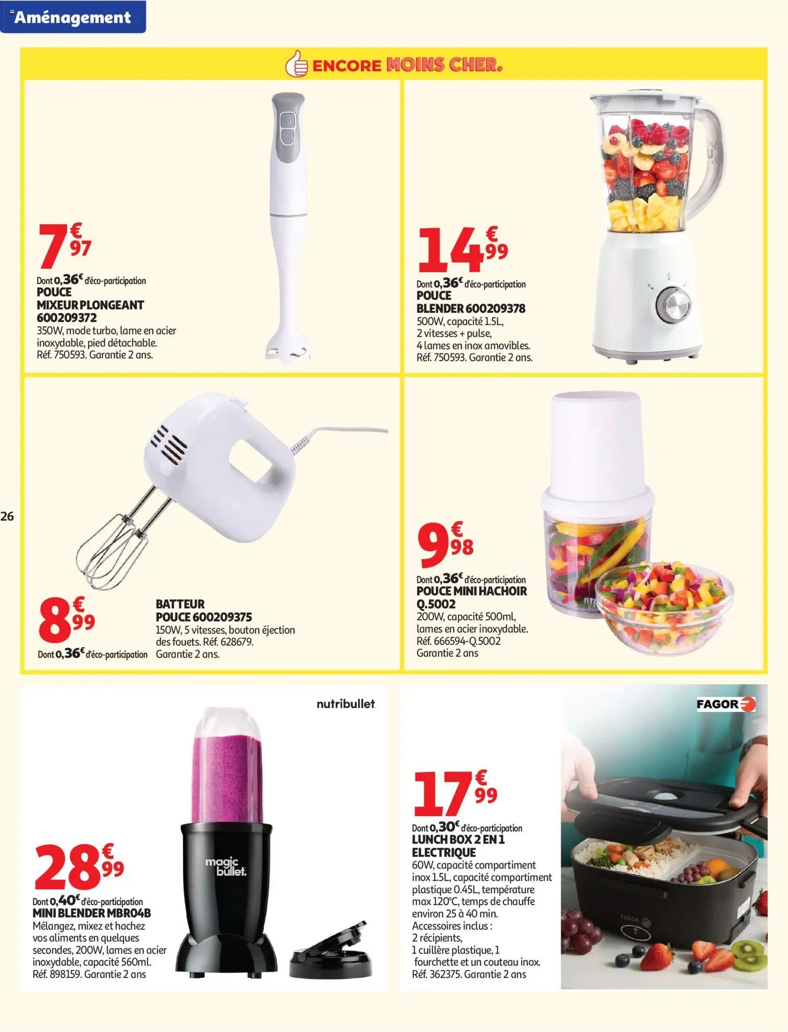 Auchan folder van 18.08.2026 Auchan Promos rentrée étudiants